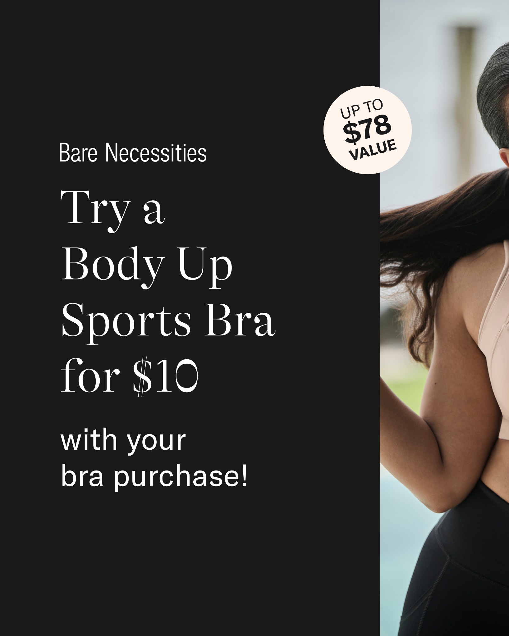 BARE NECESSITIES Facebook ad