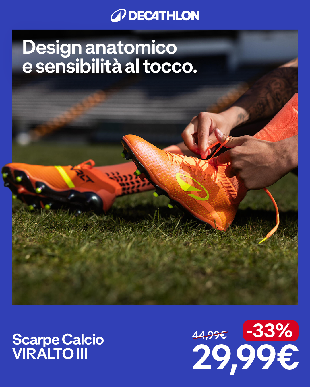 Decathlon Italia Facebook ad: Scarpe calcio