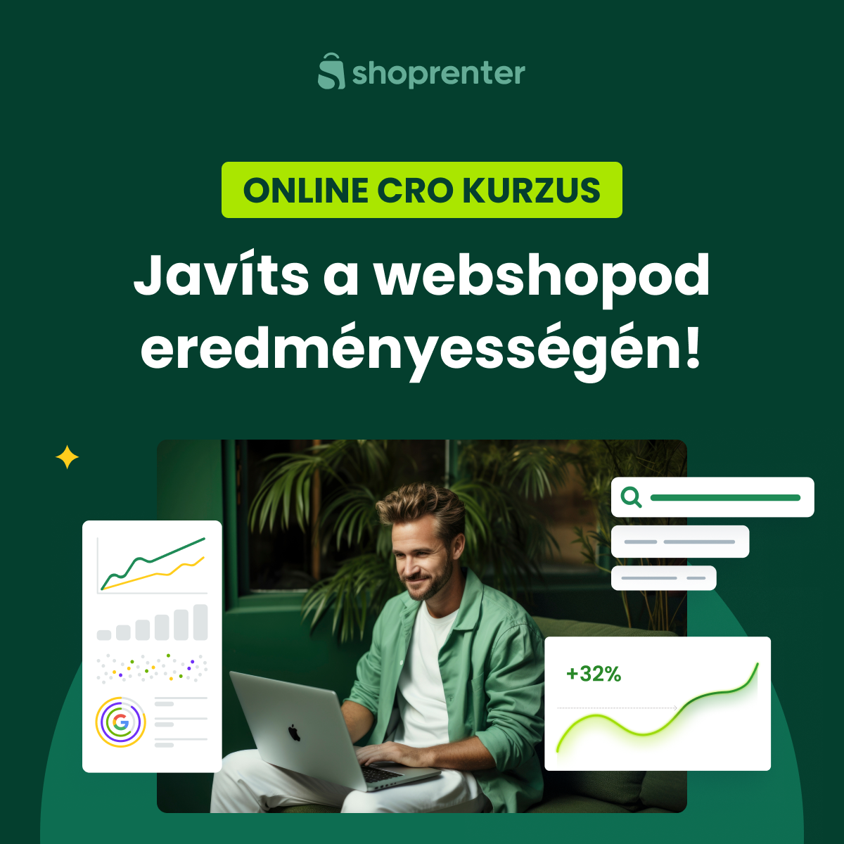 Shoprenter Facebook ad