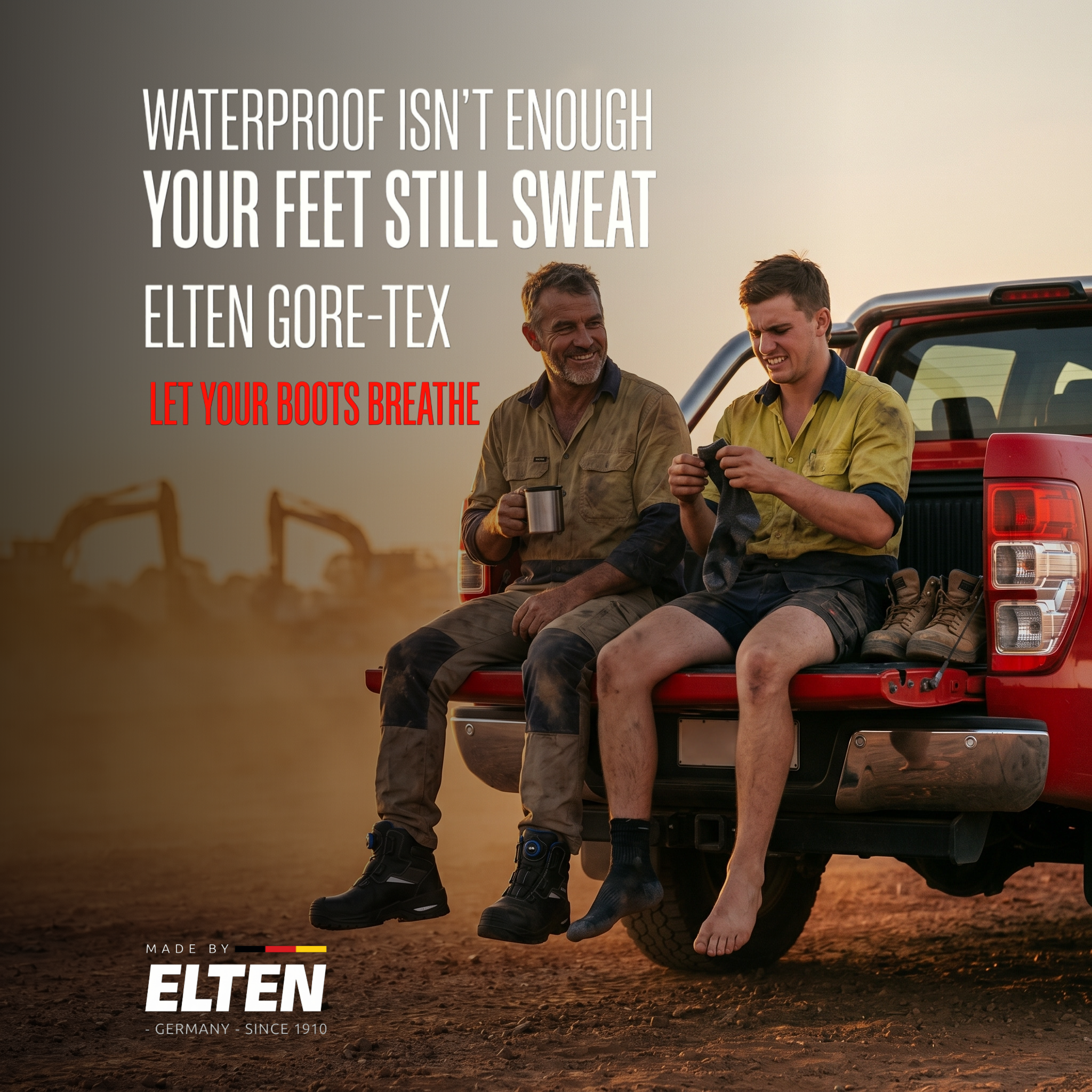 Stitchkraft Facebook ad: Waterproof isn’t enough.