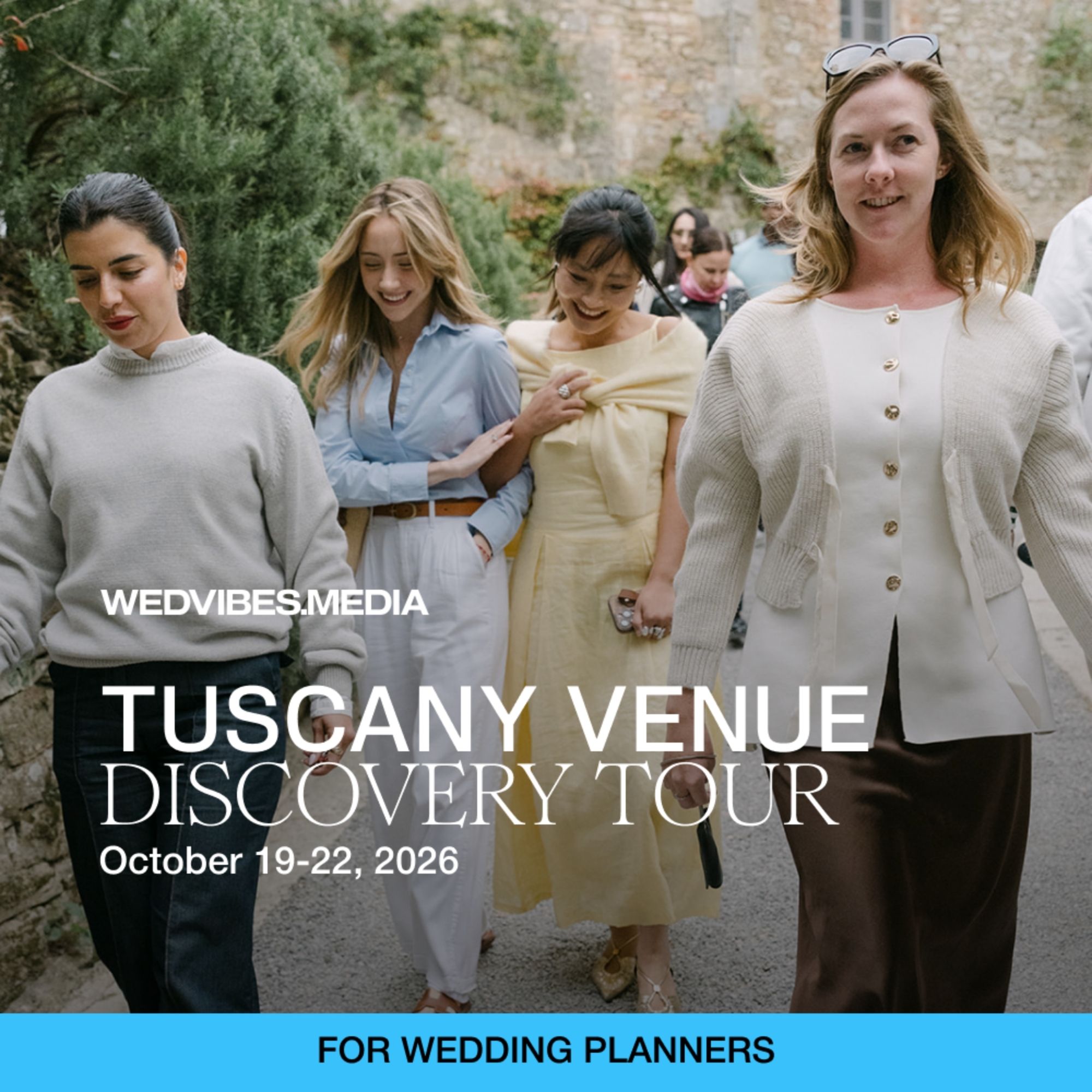 WedVibes Facebook ad: Explore the best Tuscany has to give to…
