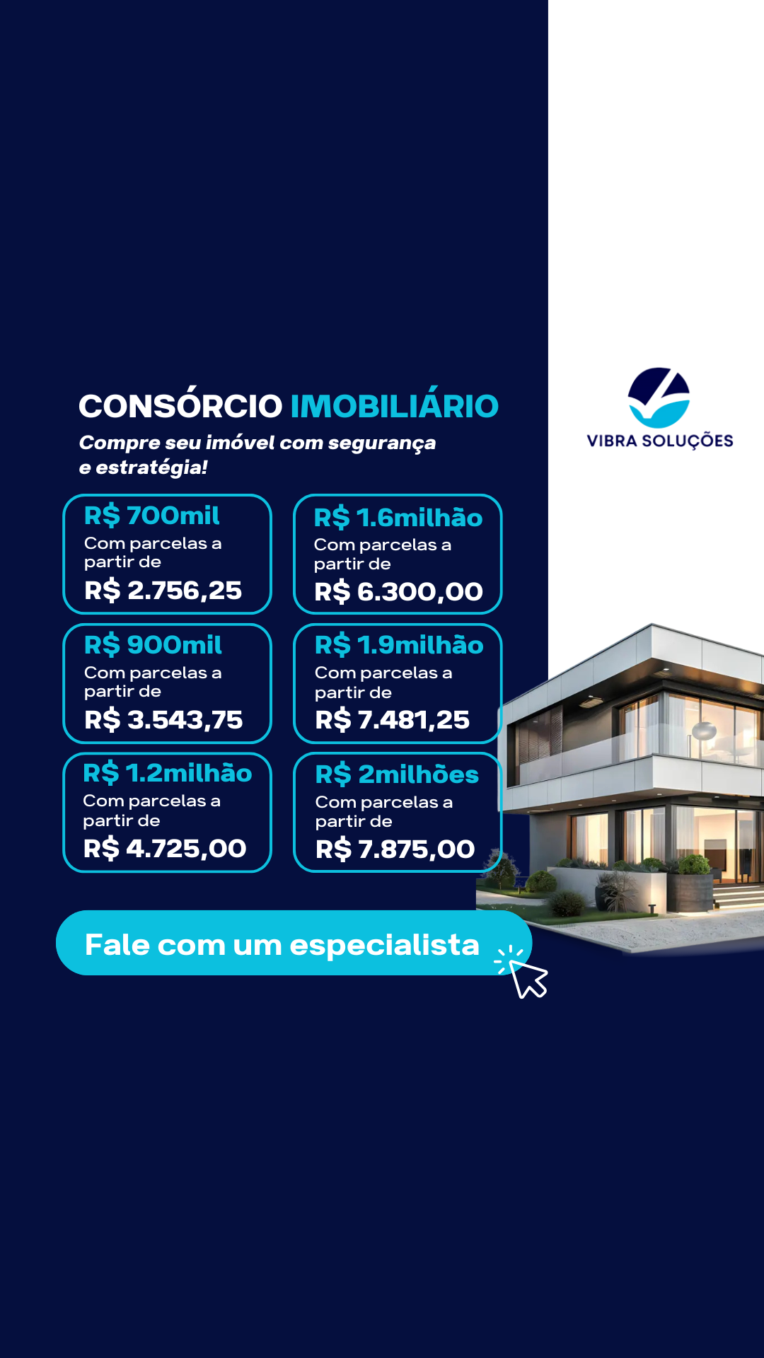 Vibra Soluções Facebook ad from Jul 11, 2026