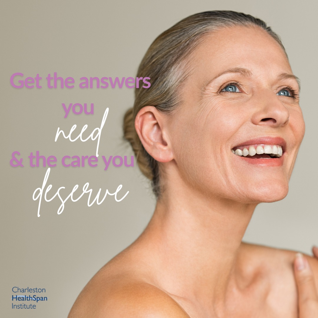 Charleston Healthspan Institute - Medical Experts in Hormone Therapy - BHRT Facebook ad: If you’re ready to take control of your…