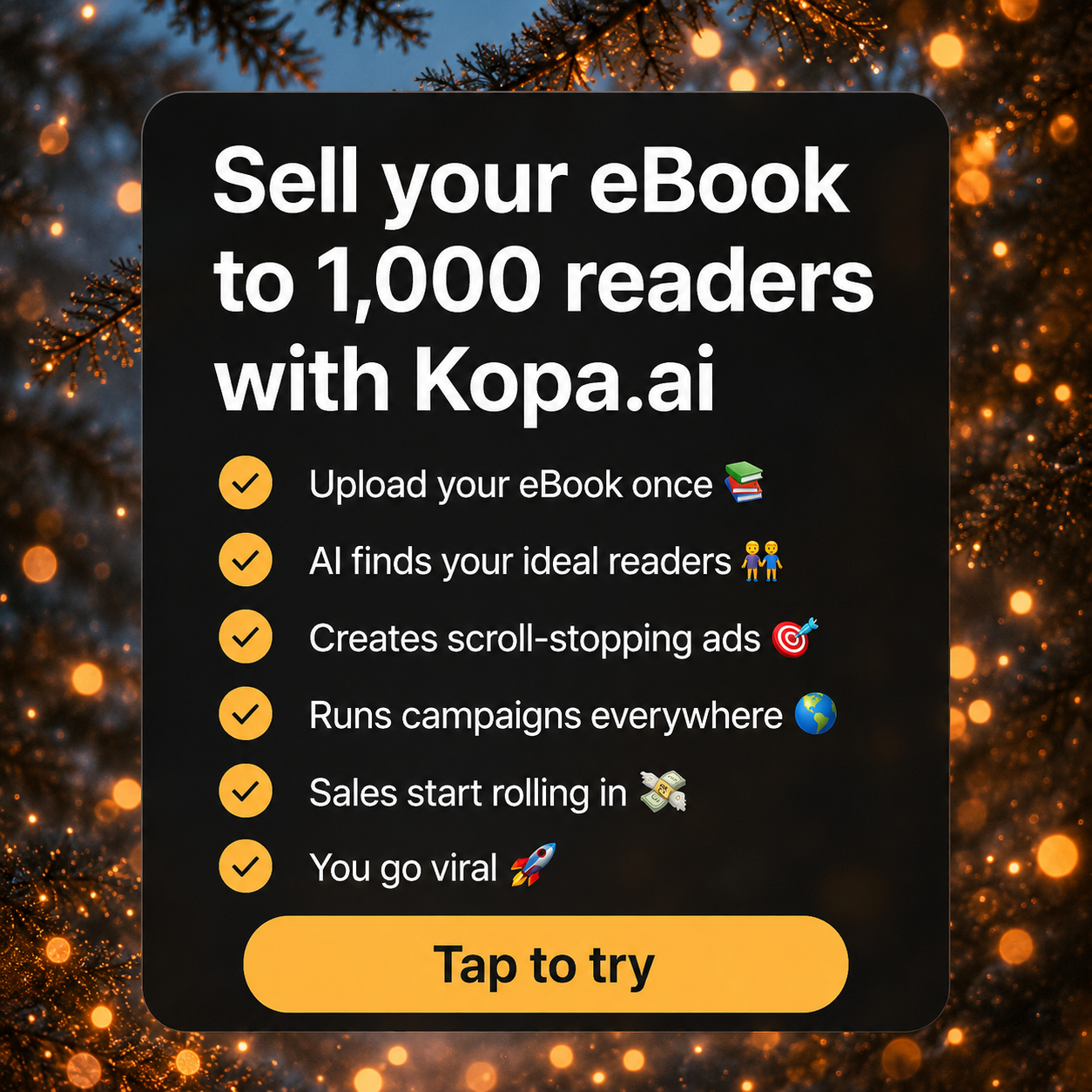 kopa.ai Facebook ad