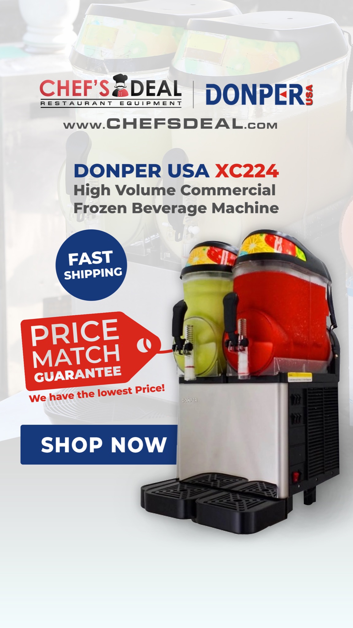 Chef's Deal Restaurant Equipment Company Facebook ad