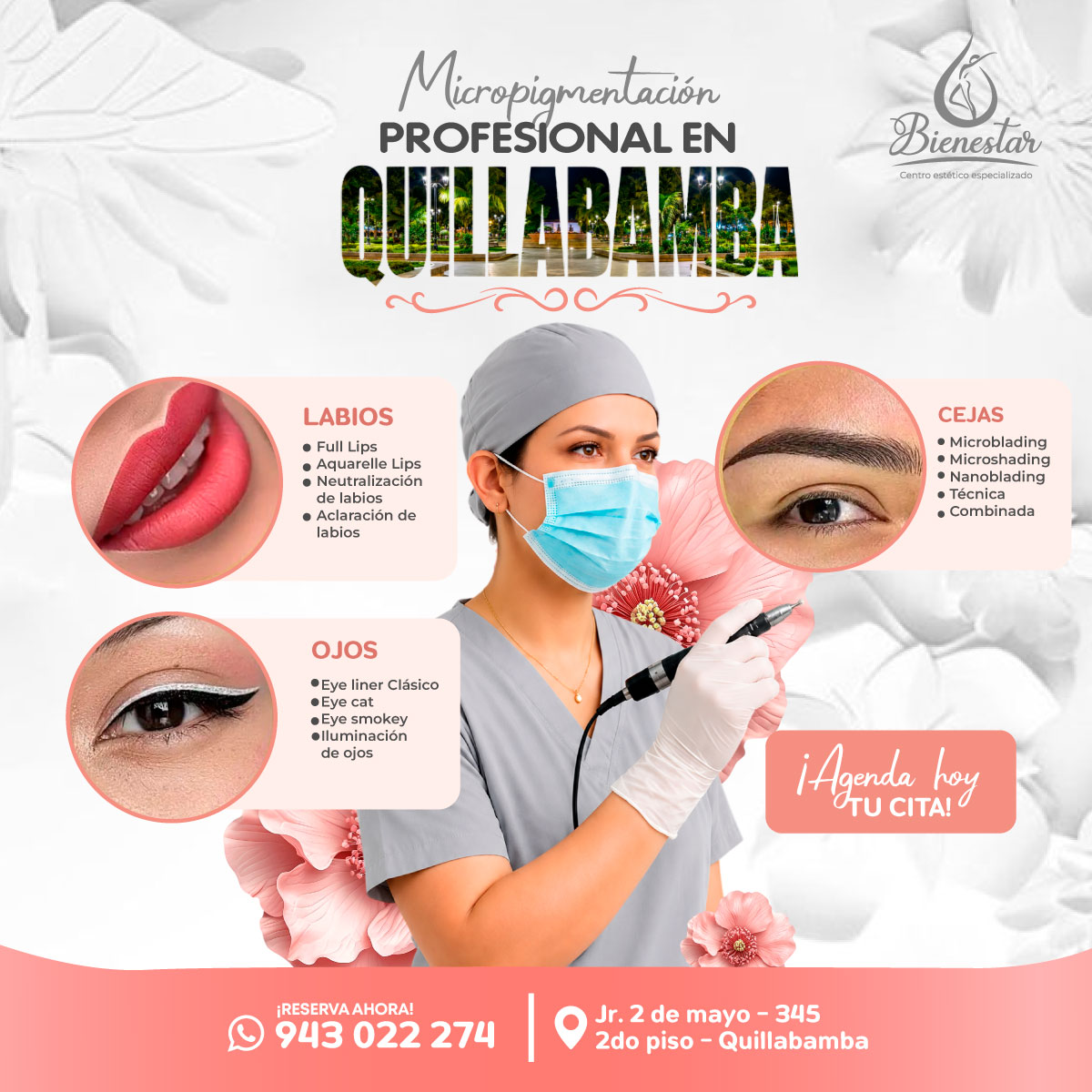 Bienestar Centro Estético Especializado Facebook ad: 𝗠𝗜𝗖𝗥𝗢𝗣𝗜𝗚𝗠𝗘𝗡𝗧𝗔𝗖𝗜𝗢́𝗡 𝗣𝗥𝗢𝗙𝗘𝗦𝗜𝗢𝗡𝗔𝗟…