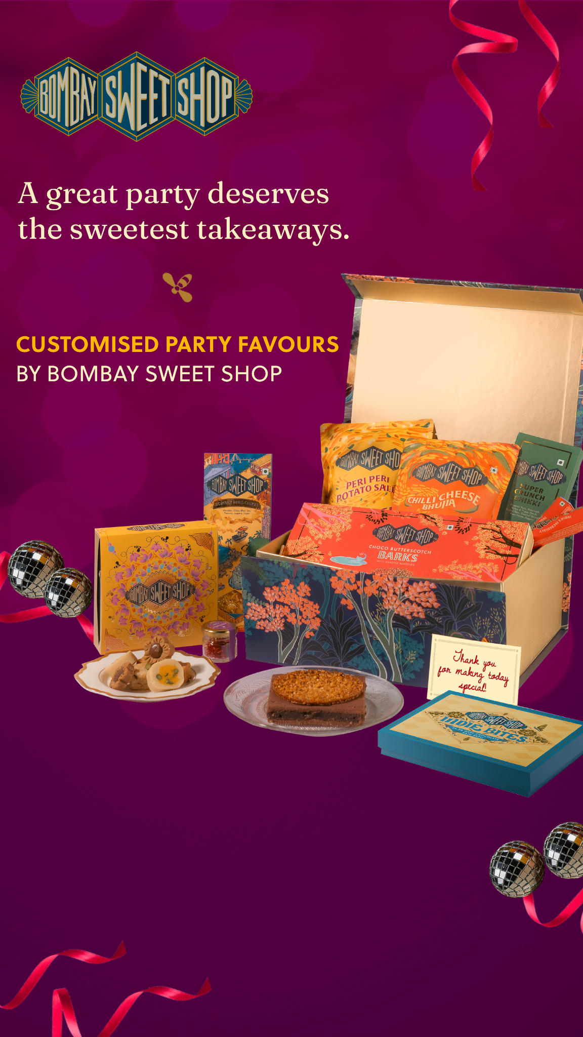 Bombay Sweet Shop Facebook ad