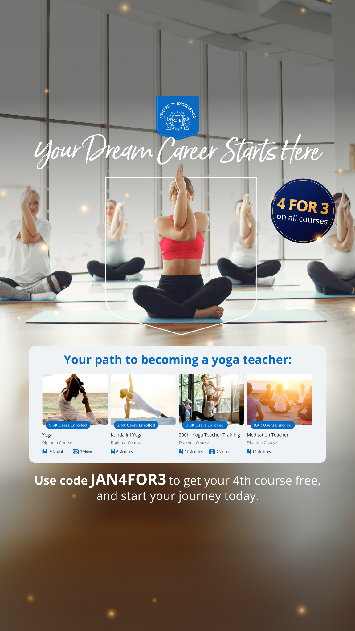 Centre of Excellence Facebook ad