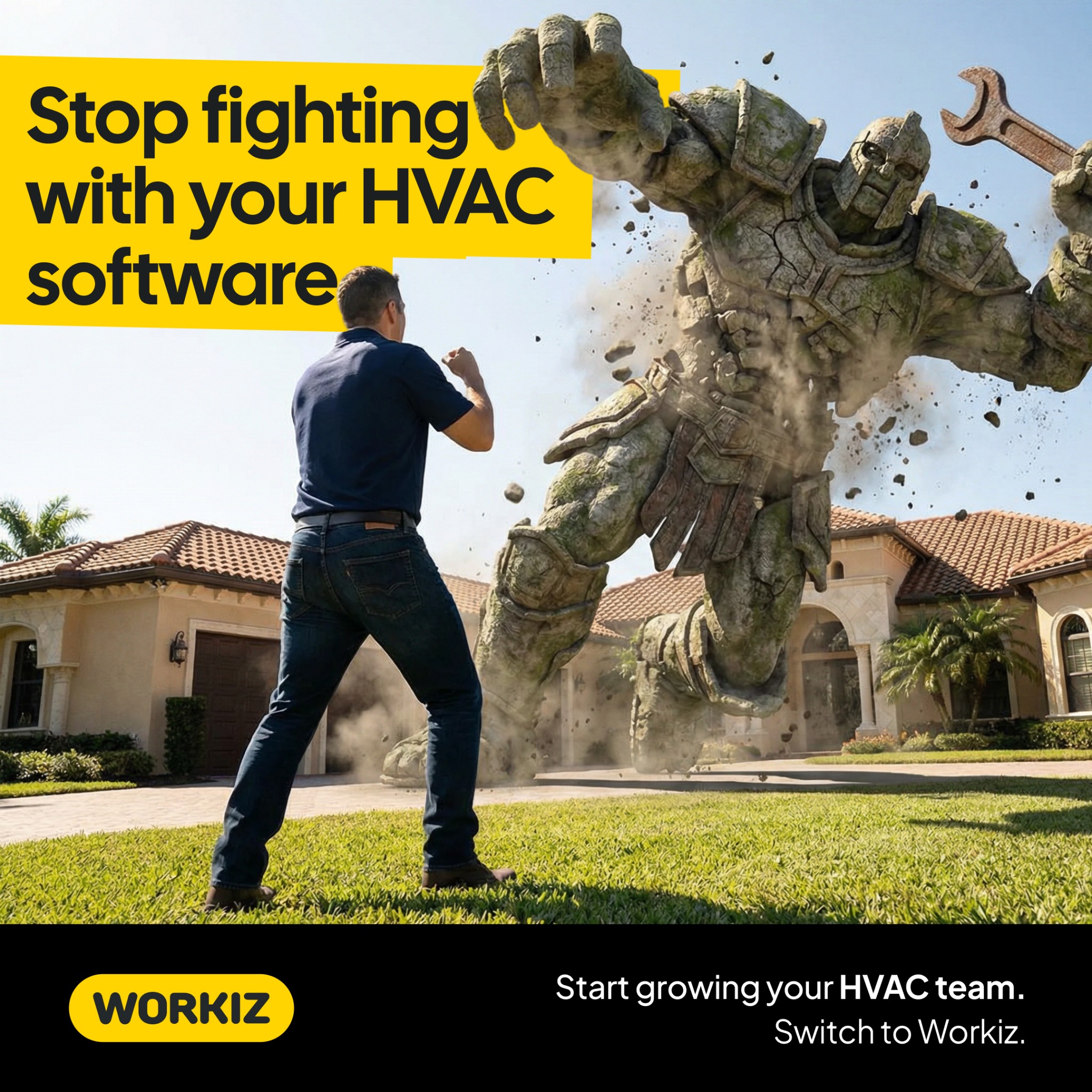 Workiz Facebook ad