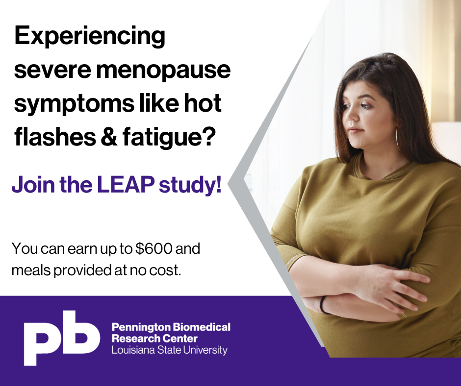 Pennington Biomedical Research Center Facebook ad