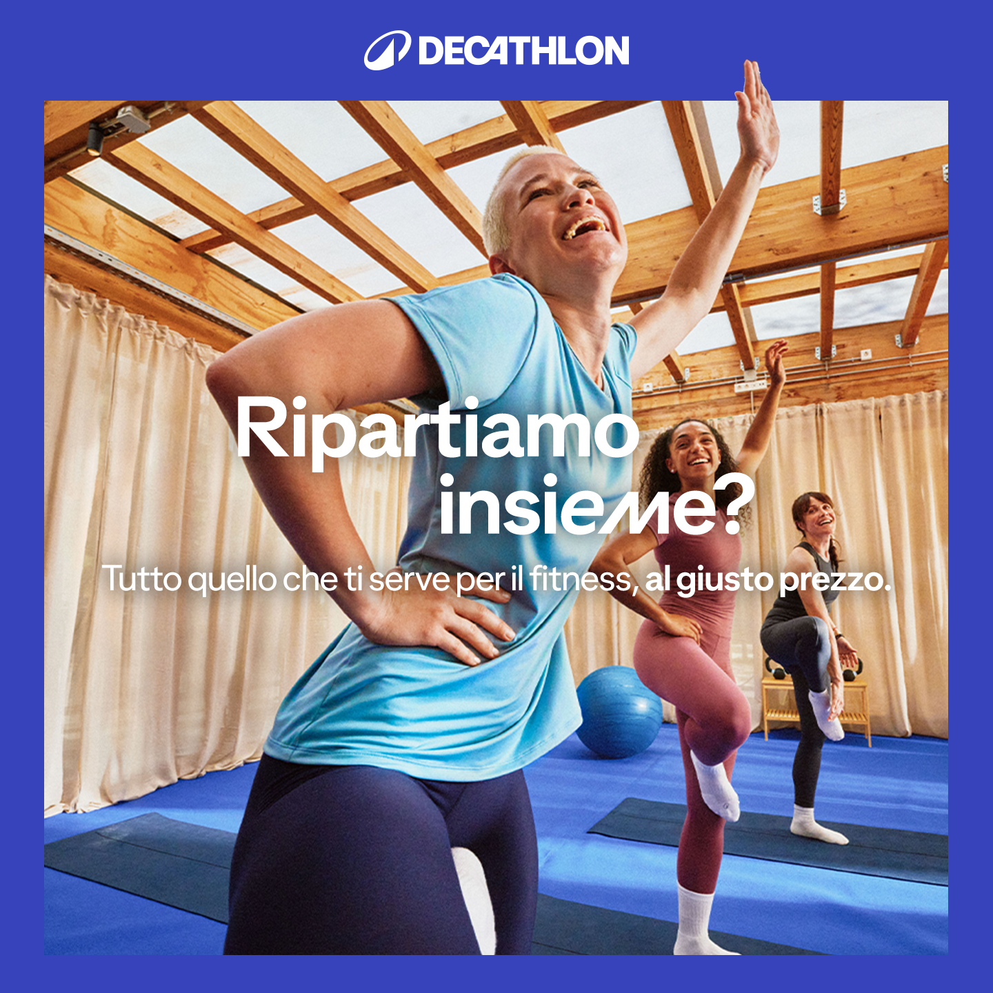 Decathlon Italia Facebook ad: Fitness