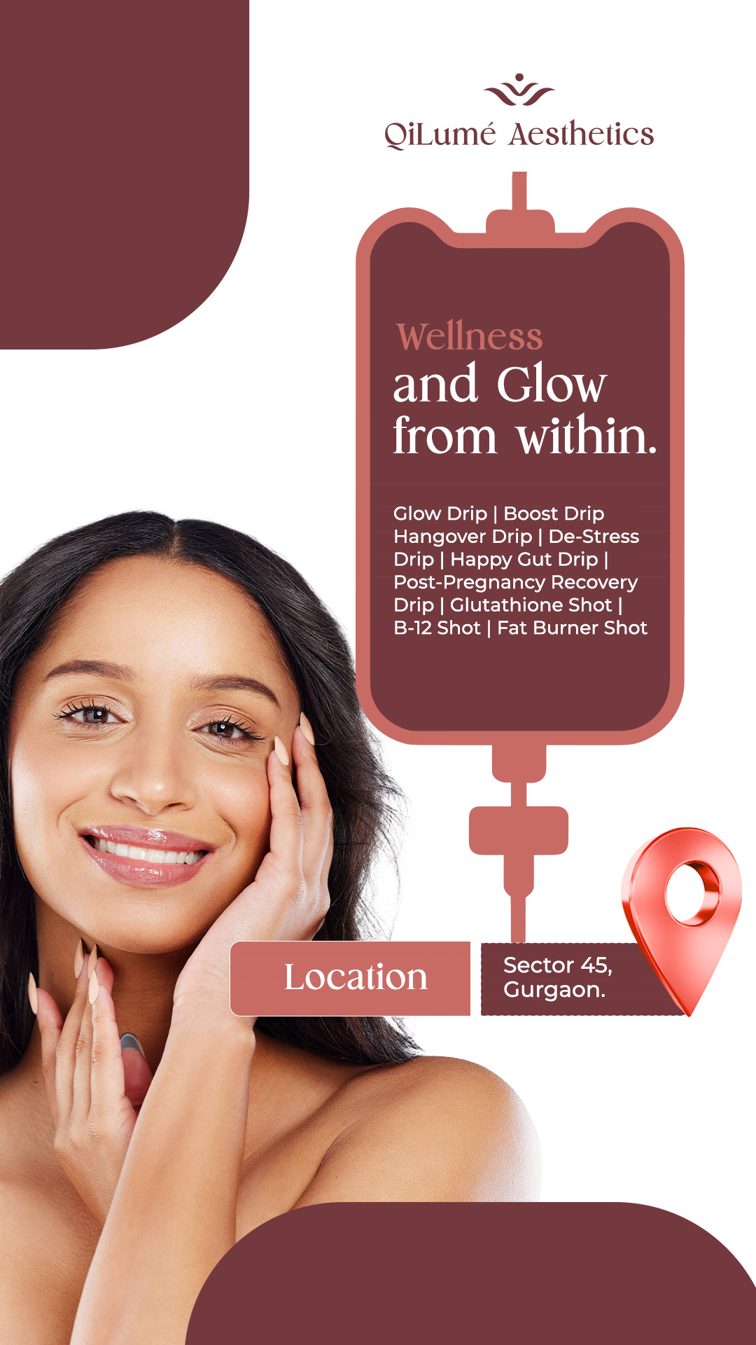 Qilumé Aesthetics Facebook ad