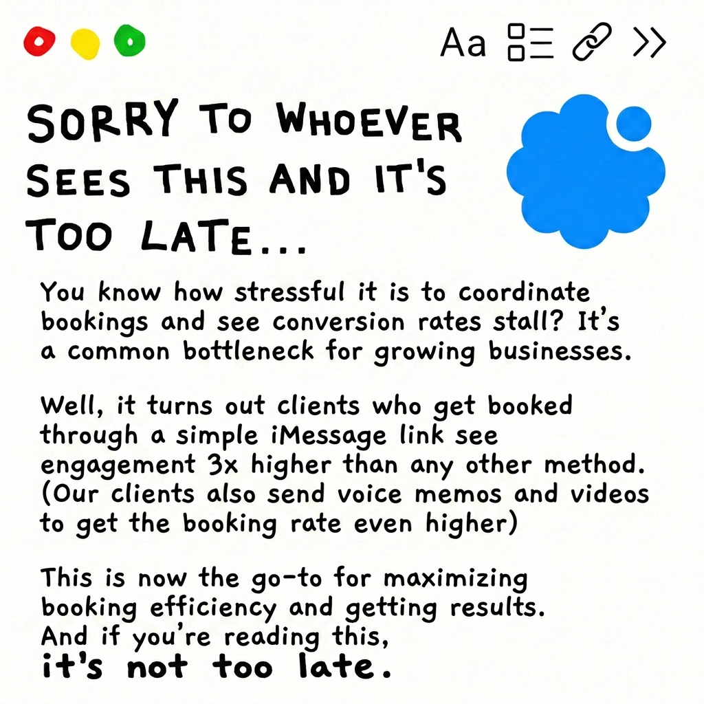 Sendblue Facebook ad