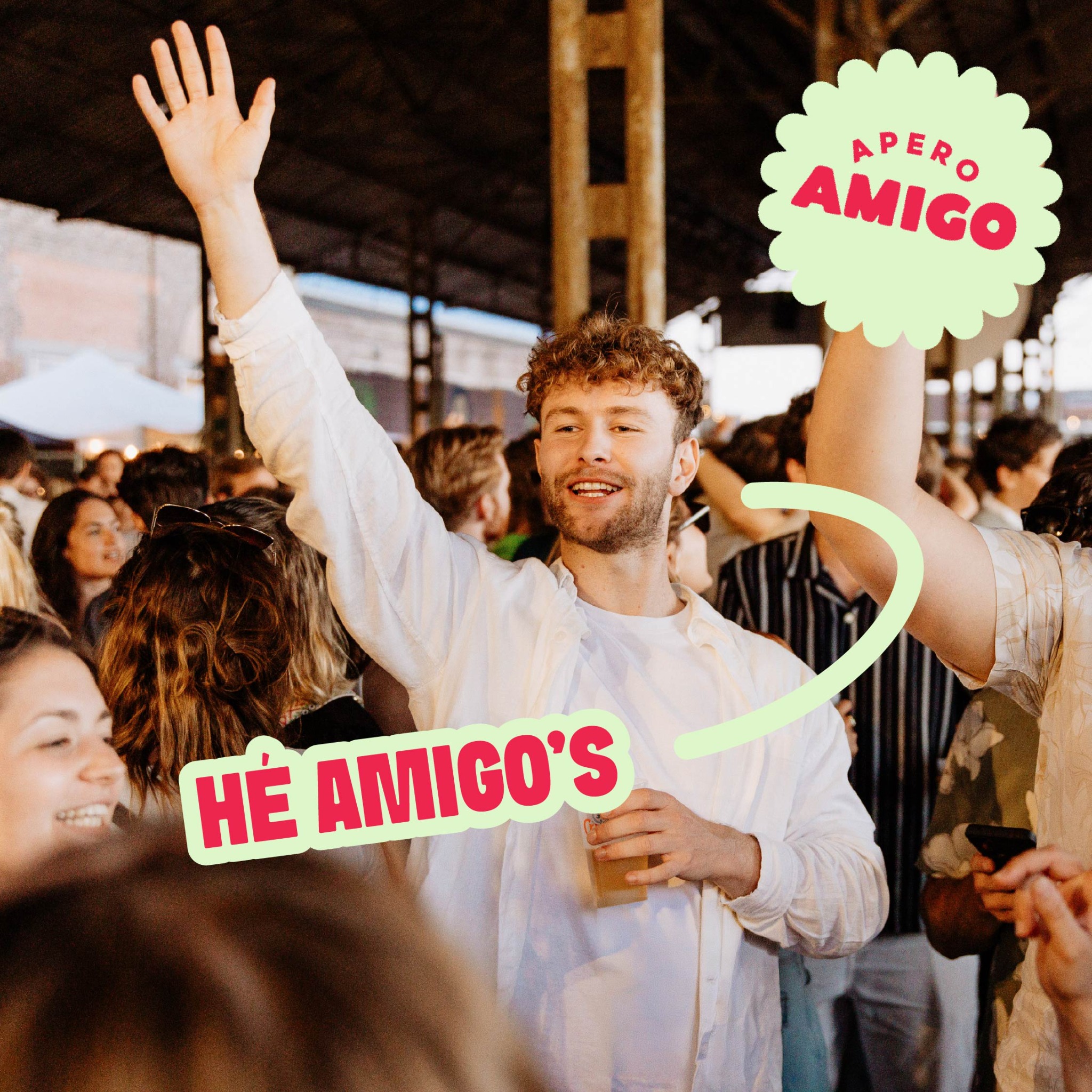 Apéro Amigo Facebook ad: Koop nu je tickets voor Apéro Amigo!