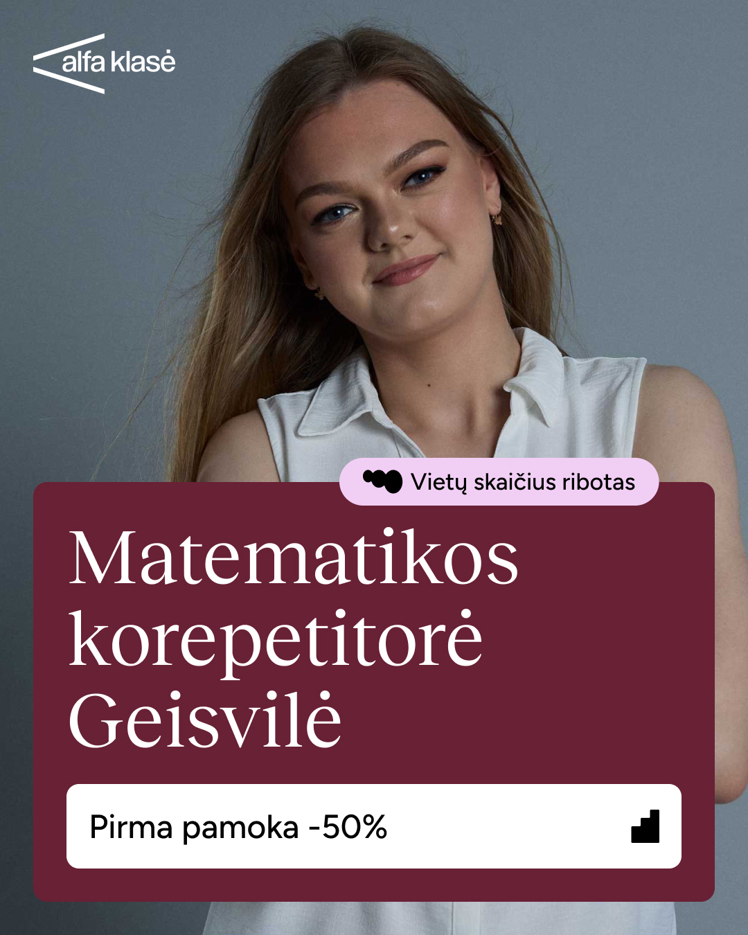 Alfa Klasė Facebook ad