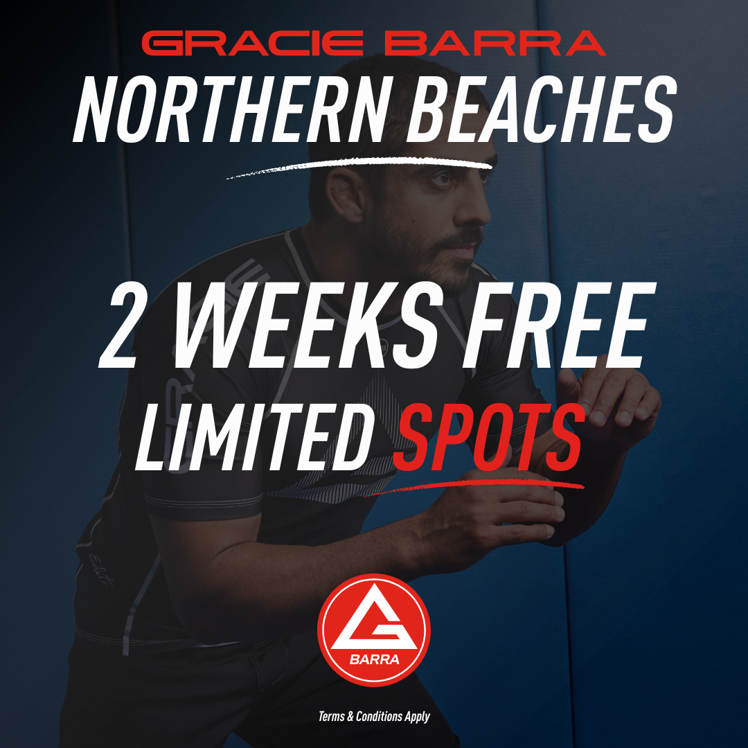 Gracie Barra Mona Vale Facebook ad: NEW YEAR, NEW YOU, 2 WEEKS FREE
