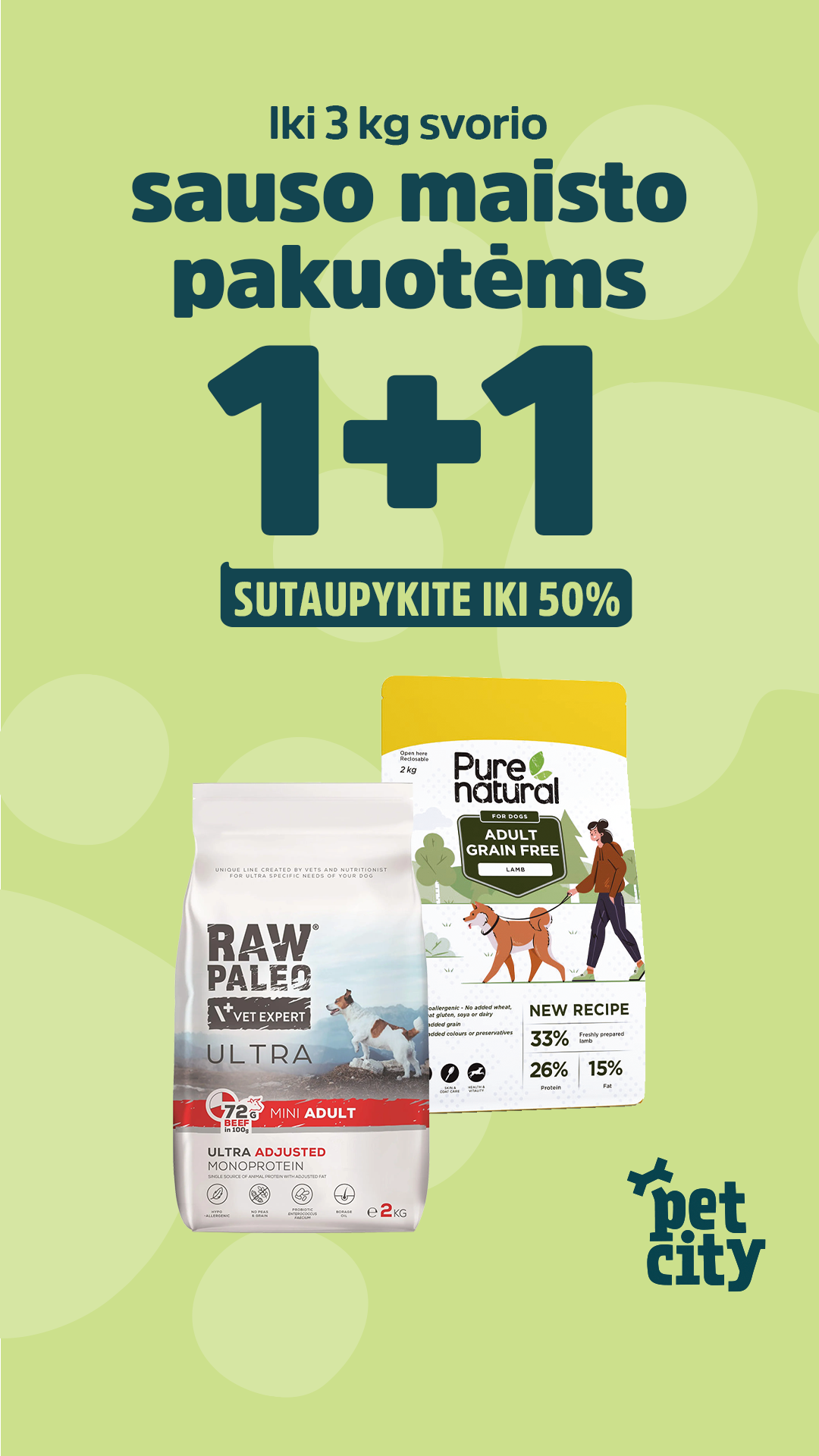 PetCity Lietuva Facebook ad