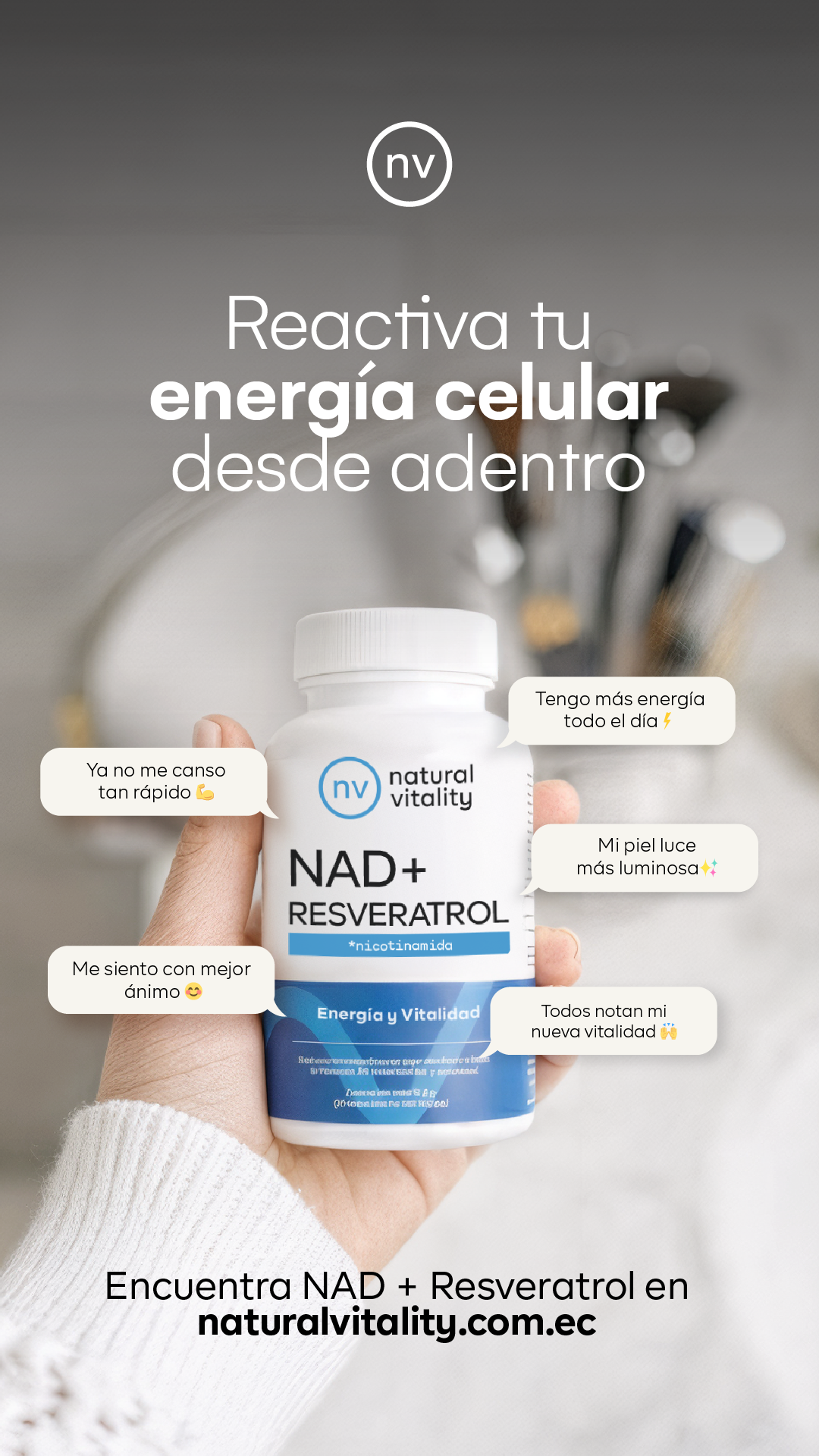 Natural Vitality S.A Facebook ad from Jan 30, 2026