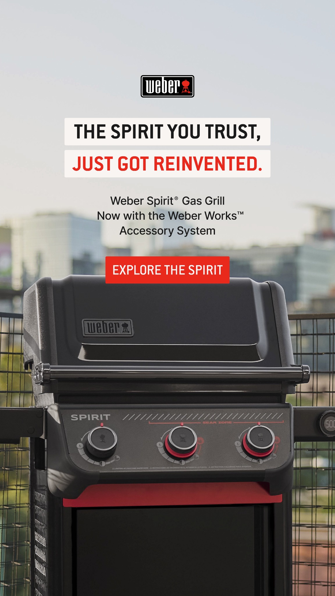 Weber Grills Facebook ad