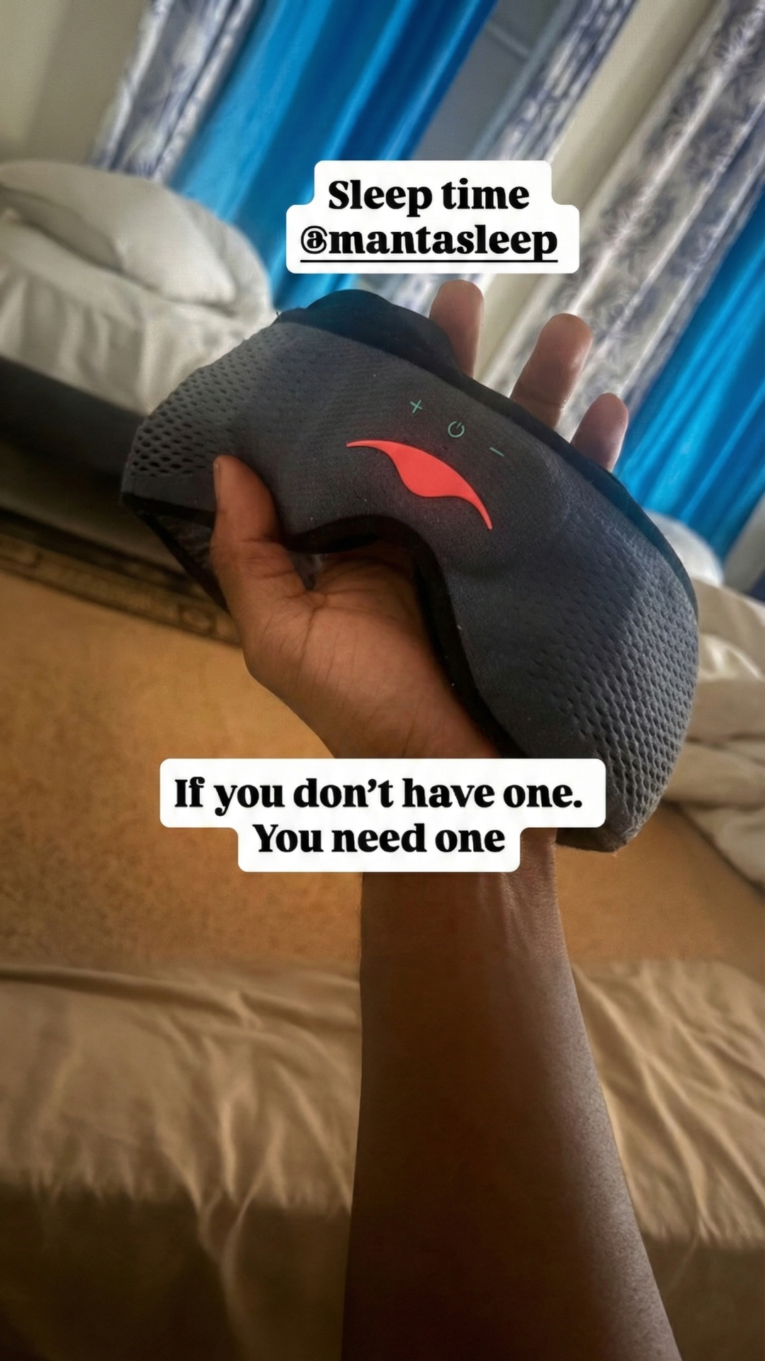 Manta Sleep Facebook ad