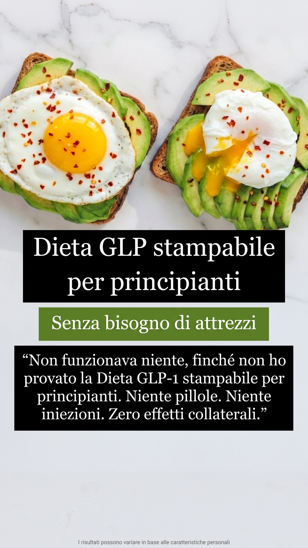 Eat Smart Every Day Facebook ad: Bastano 2 settimane per fare la differenza!