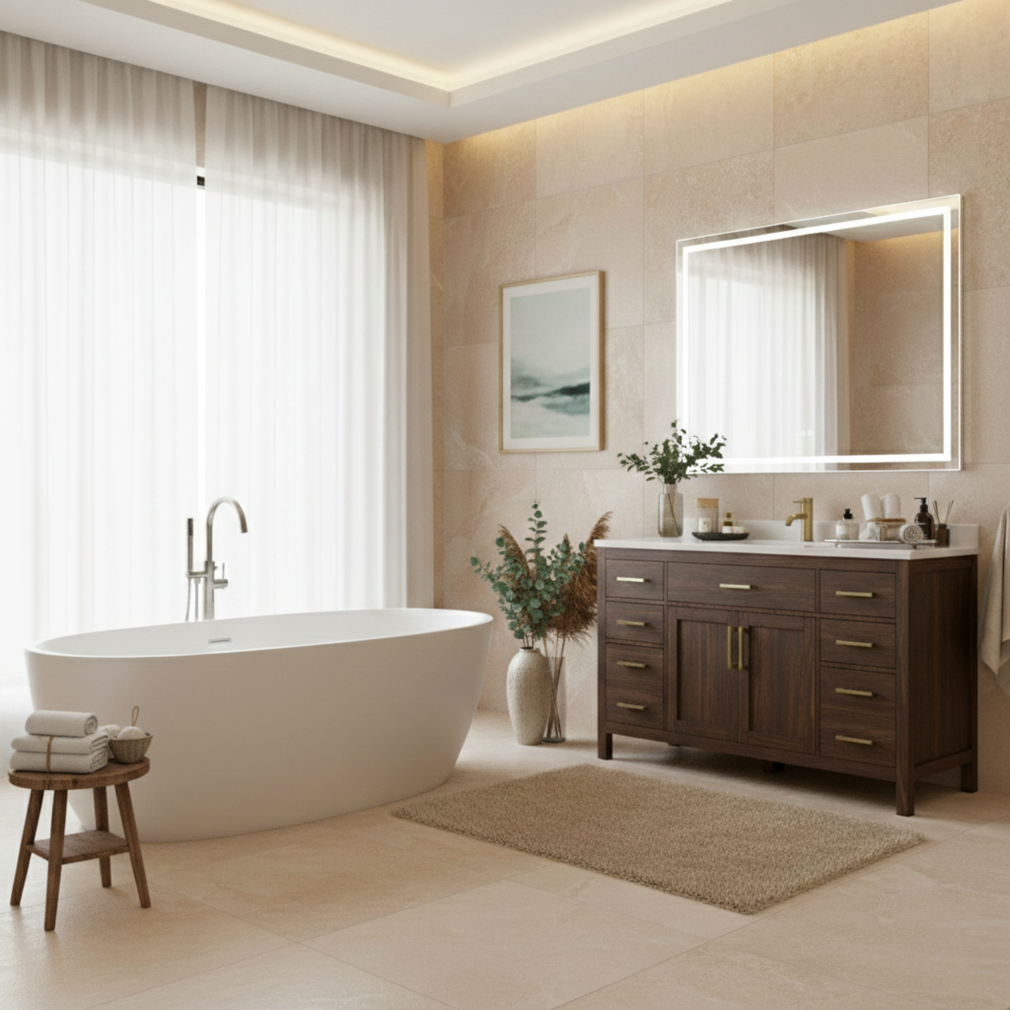 Modern Bathroom Facebook ad