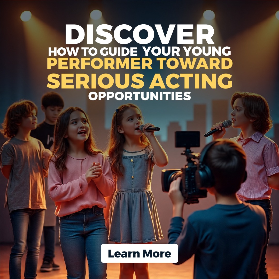 Rising Star Performing Arts Academy Facebook ad: Guide Your Child Toward Acting Opportunities