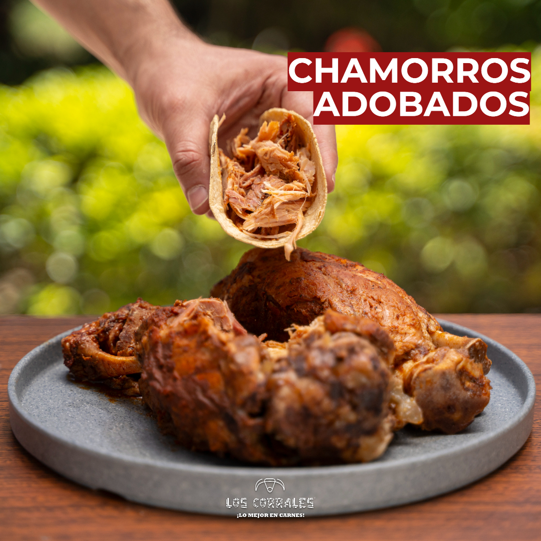 Carniceria Los Corrales Facebook ad: Chamorro Adobado Corrales