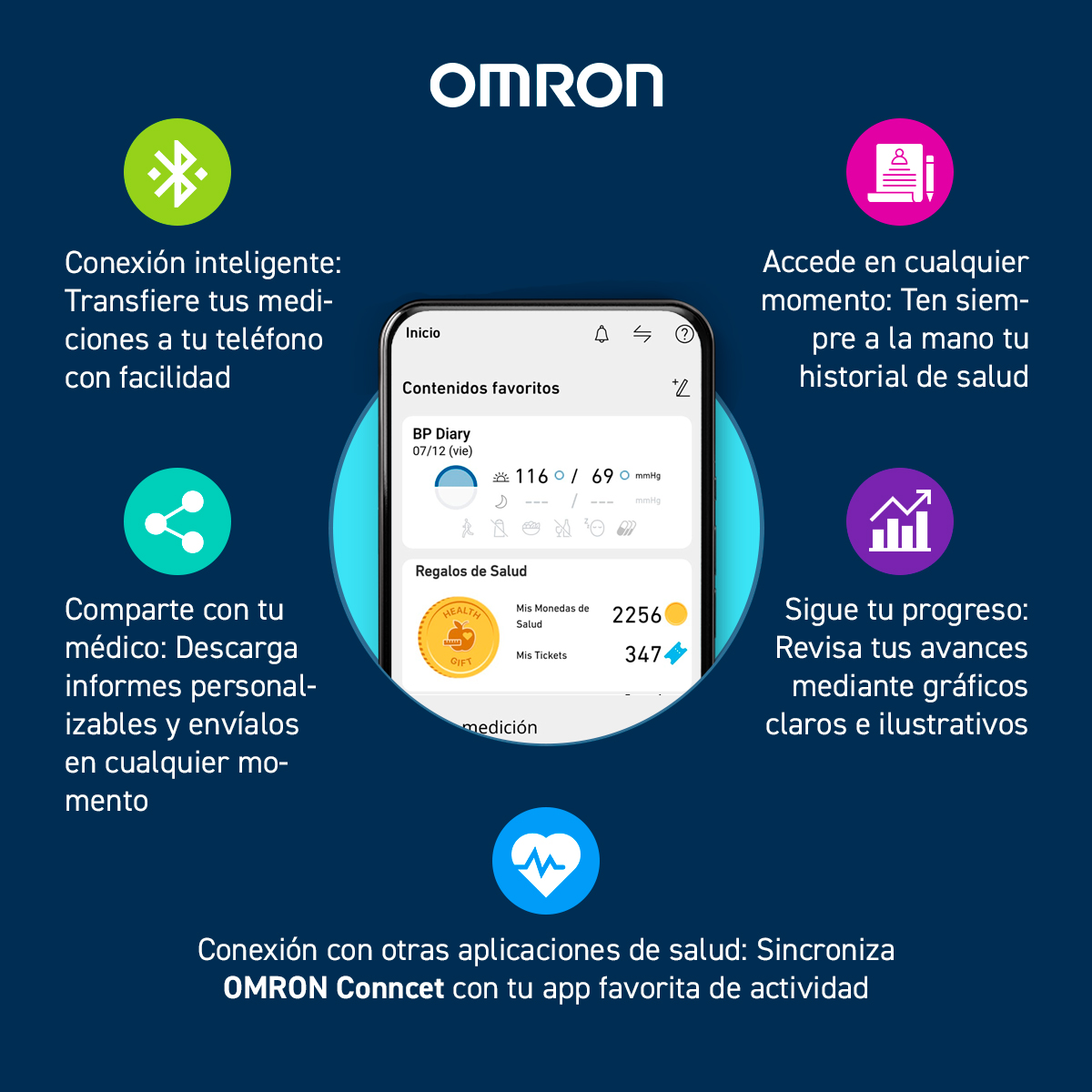 Omron Healthcare Facebook ad: ¿Ya conoces nuestro programa Regalos de Salud?