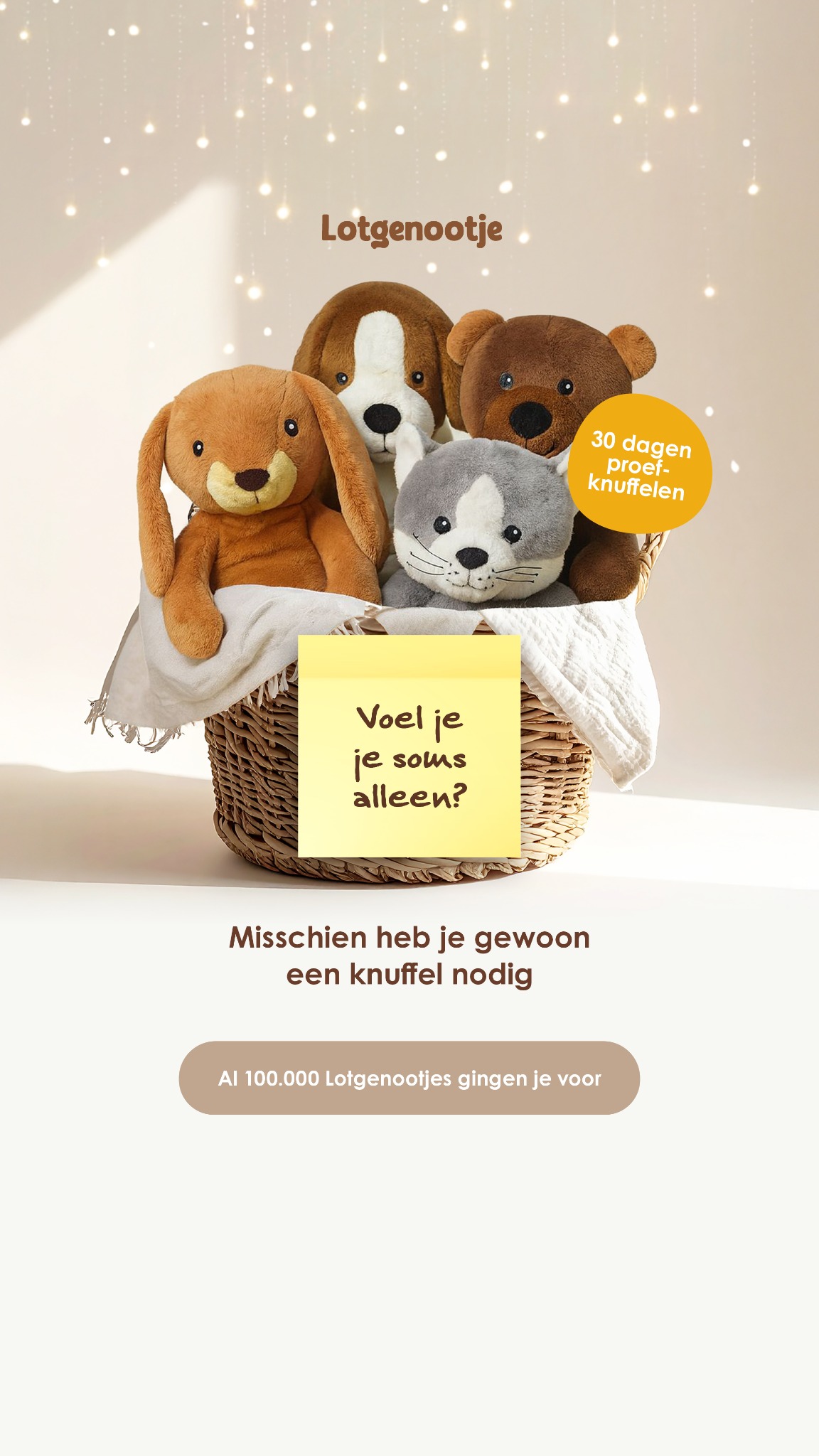 Lotgenootje Facebook ad