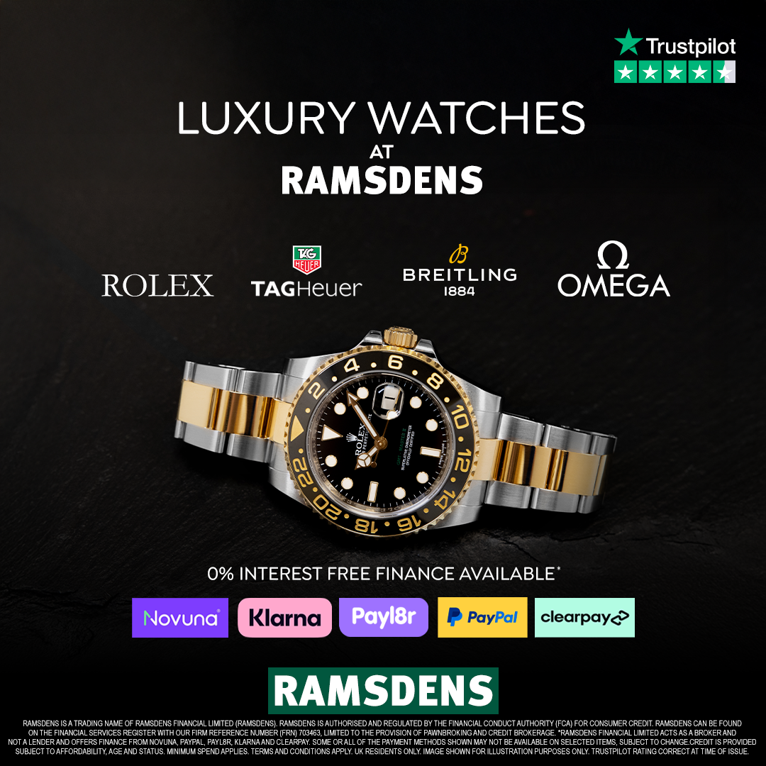 RAMSDENS Facebook ad: 0% finance available