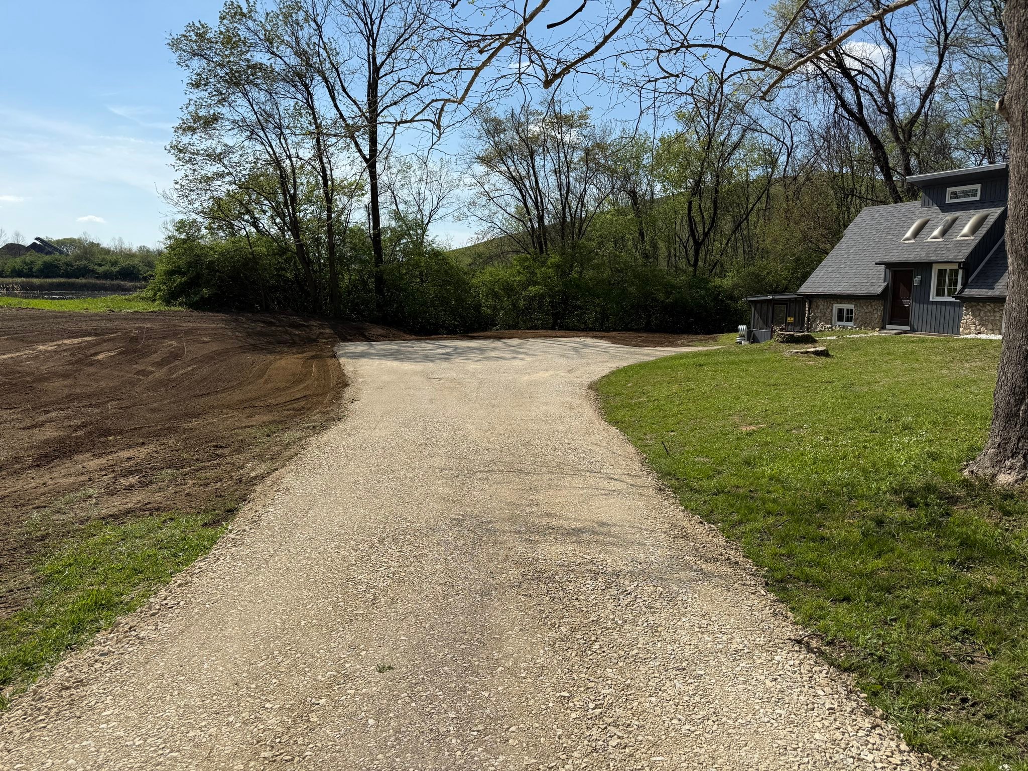 Paulson Earthworks Facebook ad: Nothing like freshening up a driveway or even…
