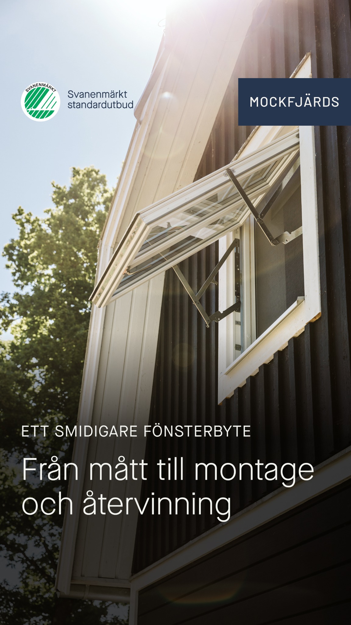Mockfjärds Fönster Facebook ad from Apr 20, 2026