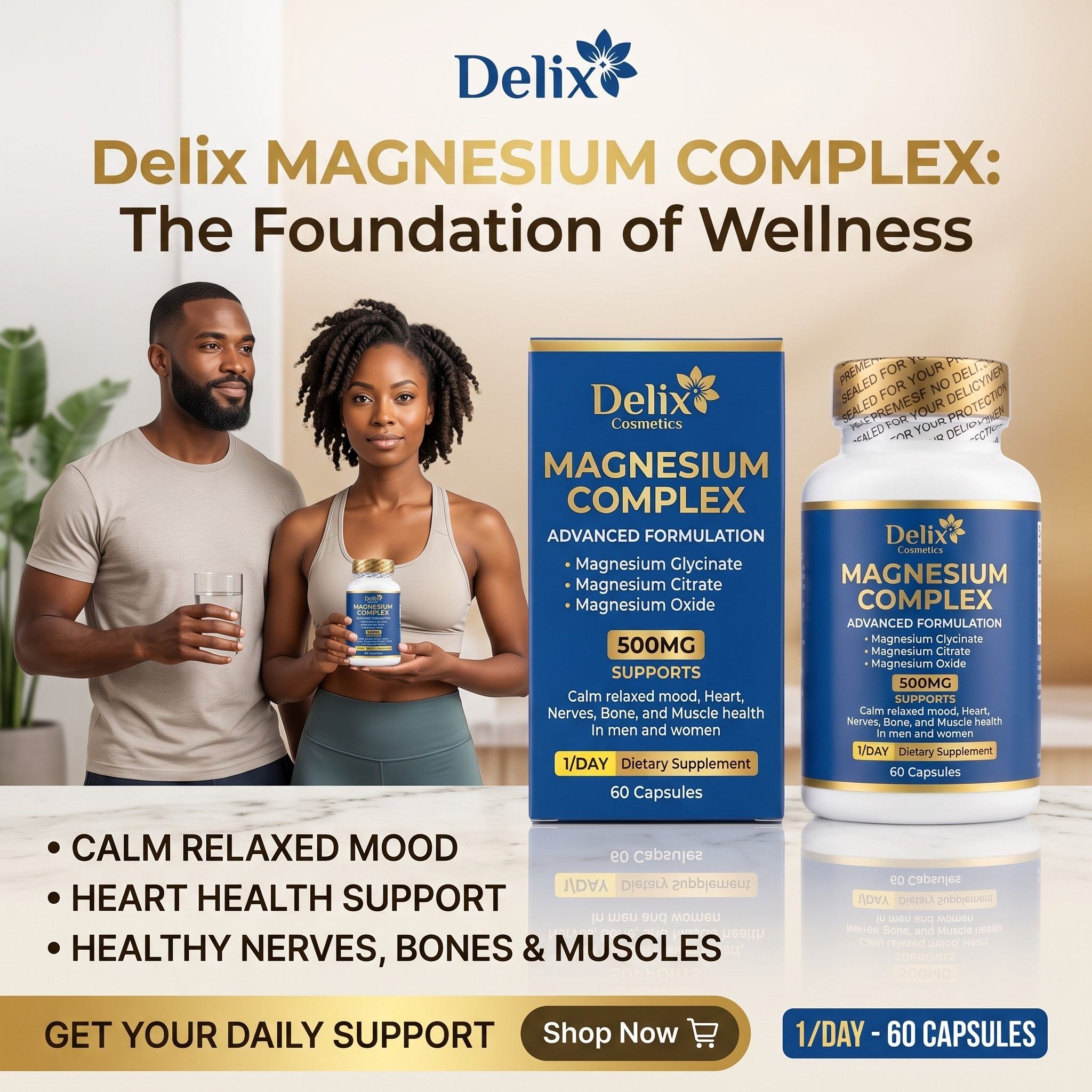 Delix Organic And Natural Supplements Facebook ad: *GHC 300*