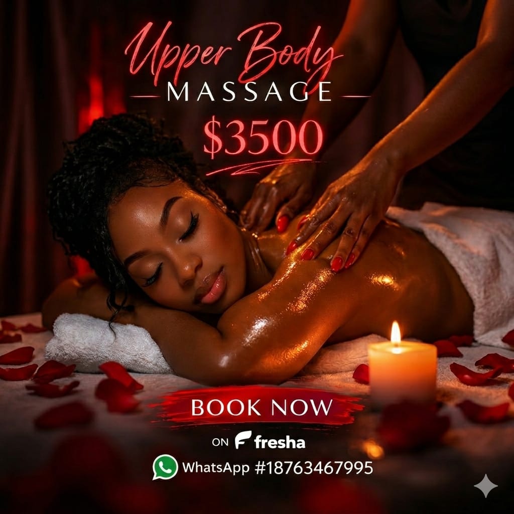Healing Emerald Wellness Spa & Training Center Limited Facebook ad: Upper Body Massage, Kingston $3,500