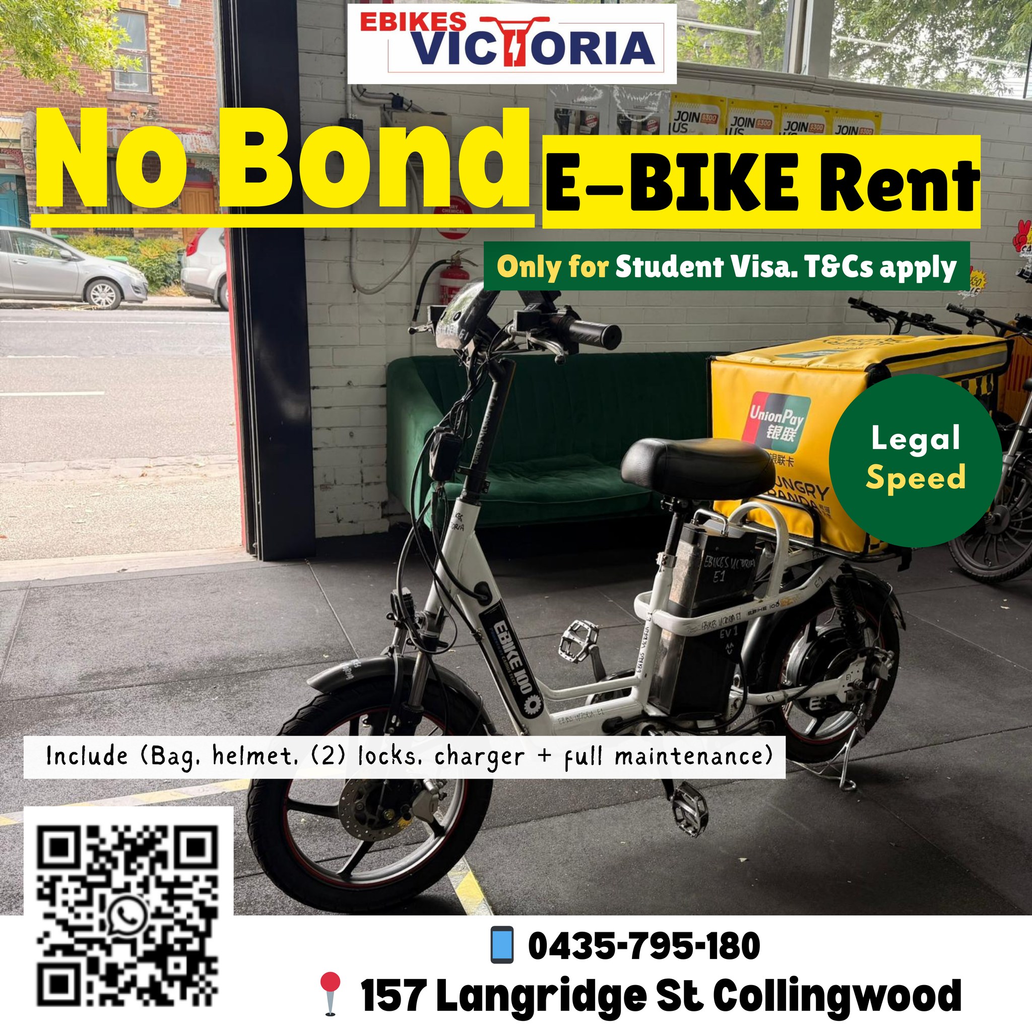 Ebikes Victoria Facebook ad