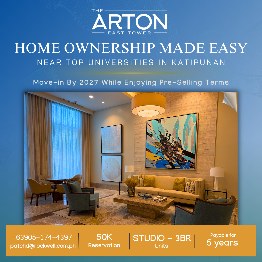 Rockwell Land Sales by Patch Dela Cruz Facebook ad: Home ownership is now made easy at The…