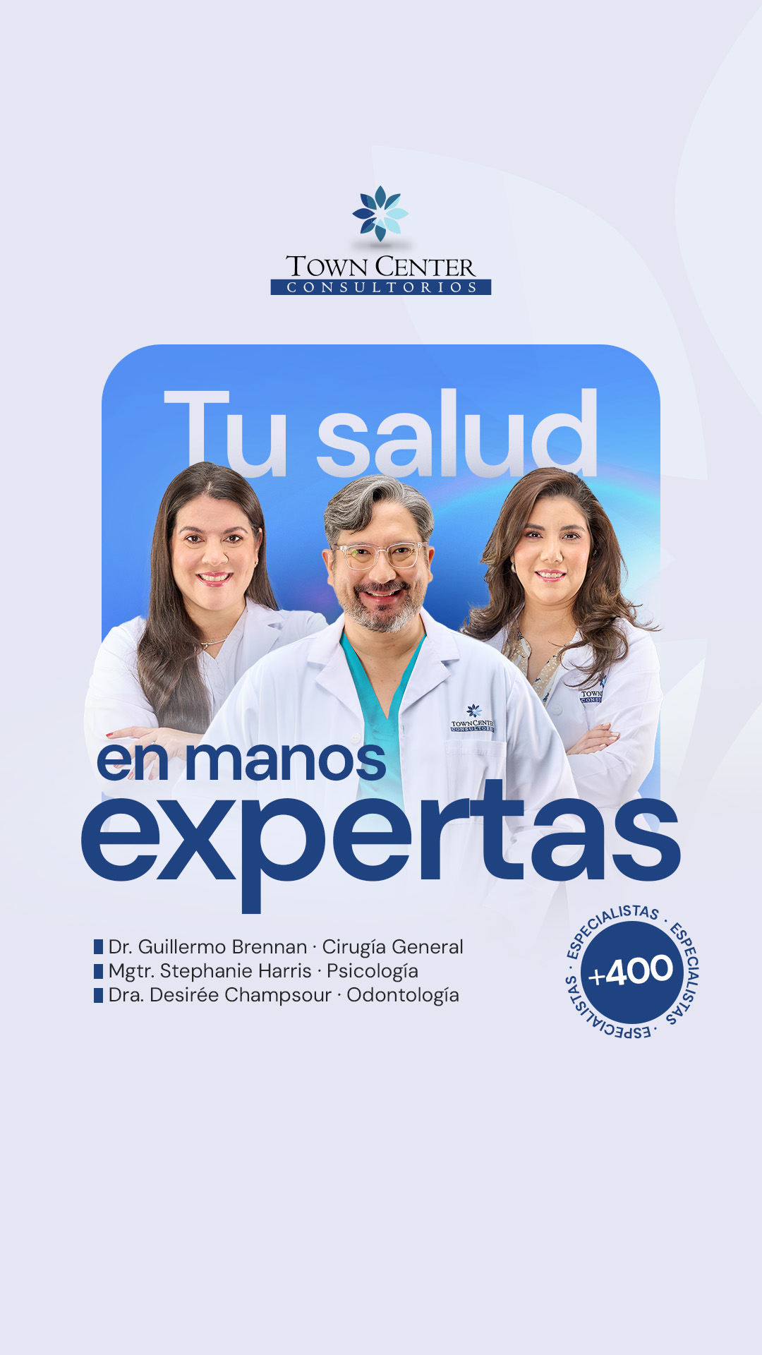 Consultorios Town Center Facebook ad