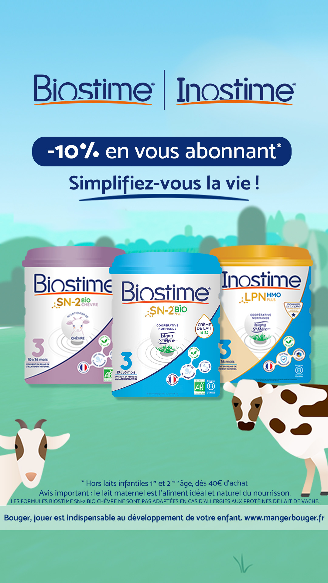 Biostime Inostime Facebook ad
