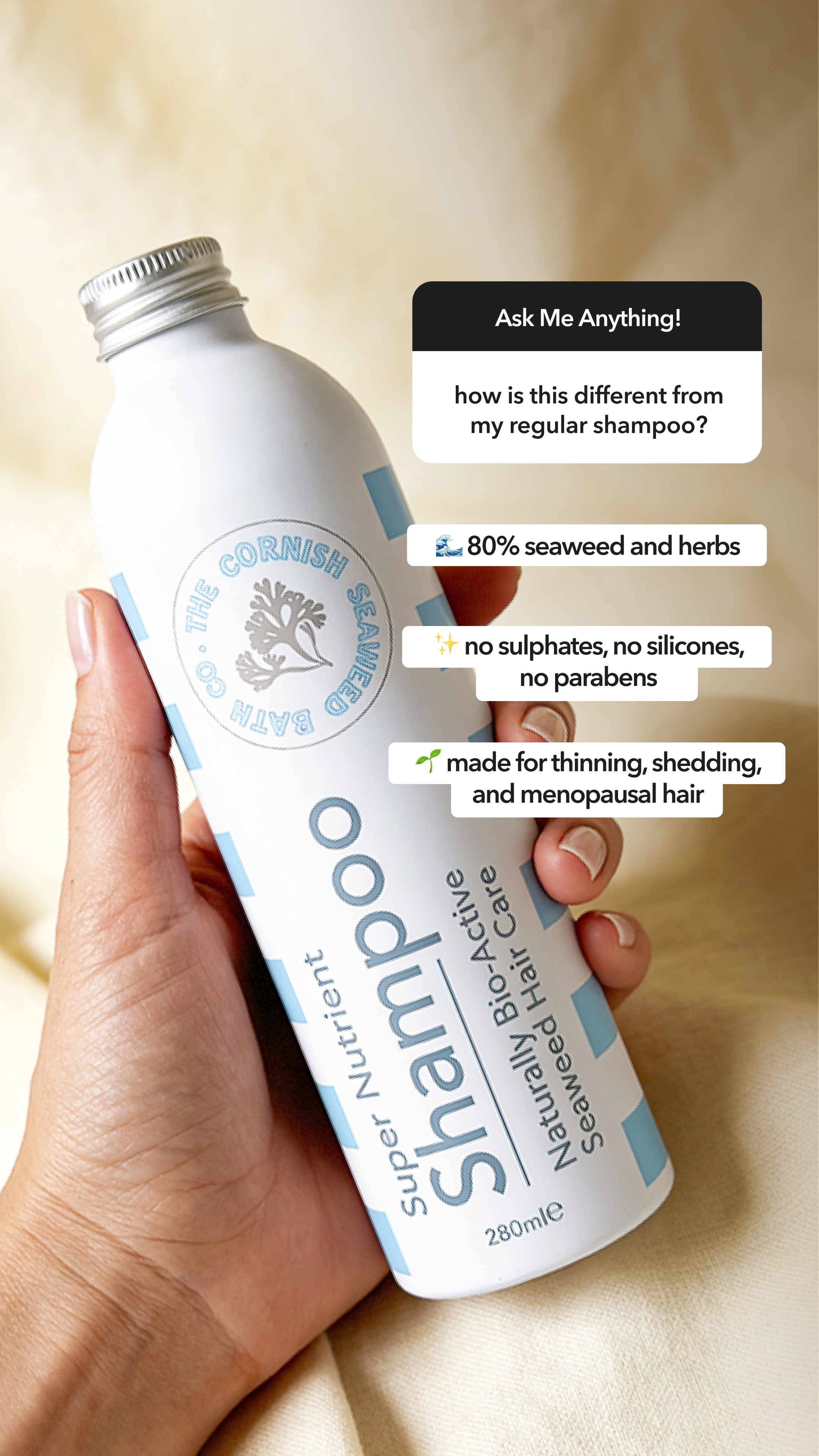 The Cornish Seaweed Bath Company Facebook ad