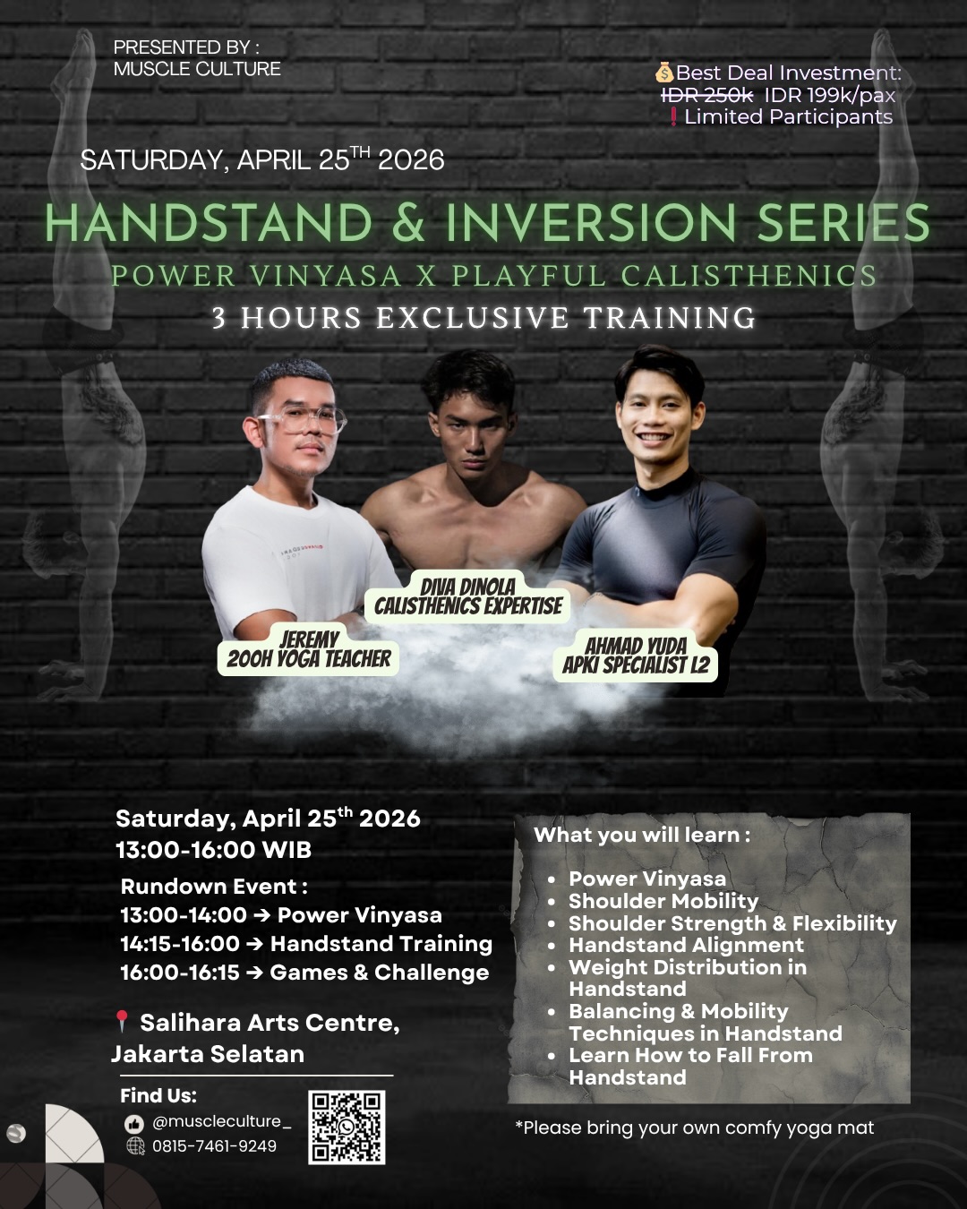 muscleculture_ Facebook ad: HANDSTAND & INVERSION SERIES