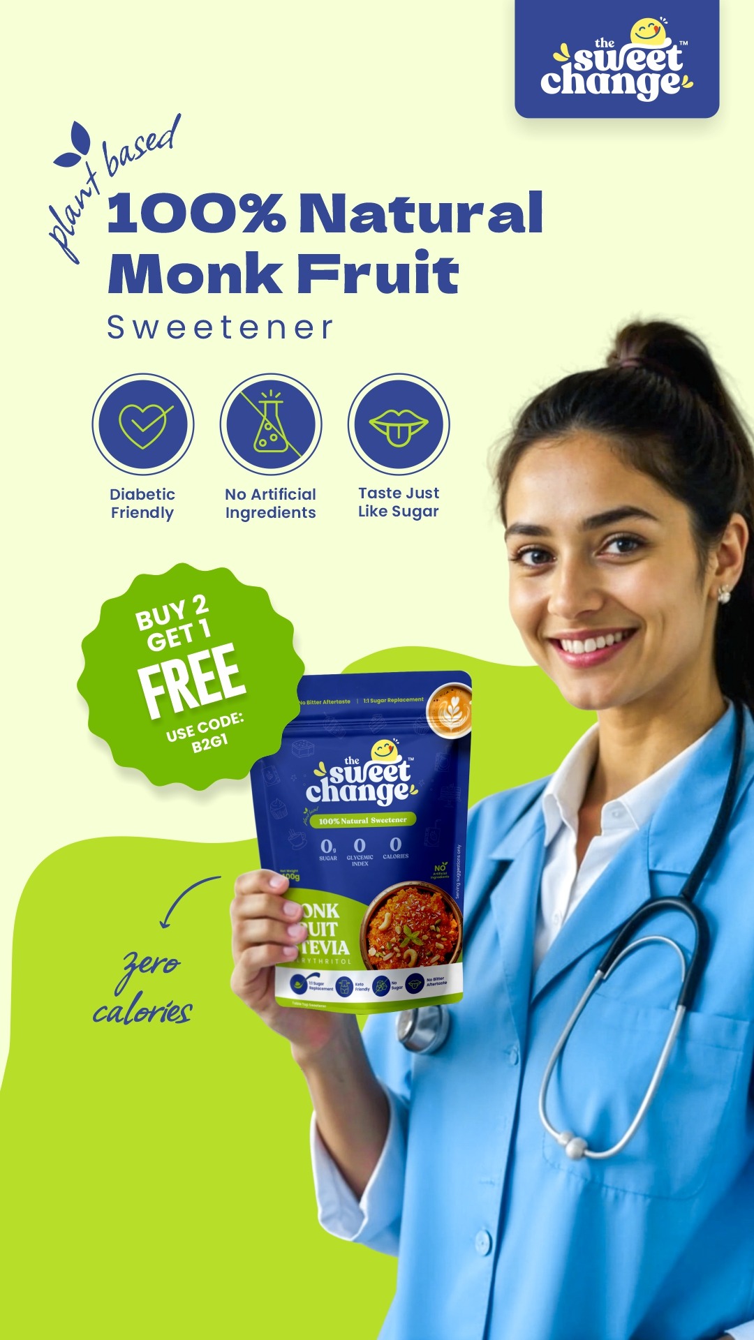 Thesweetchange Facebook ad