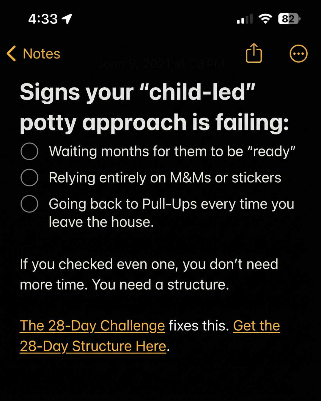 Parenting Leader Facebook ad