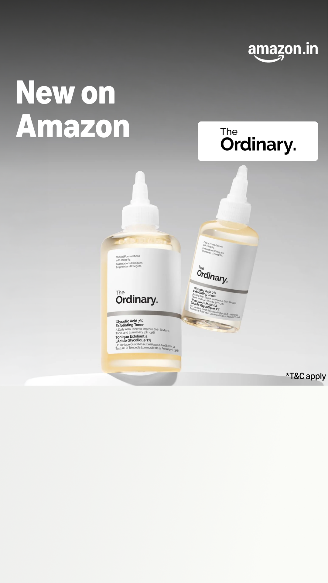 Amazon India Facebook ad