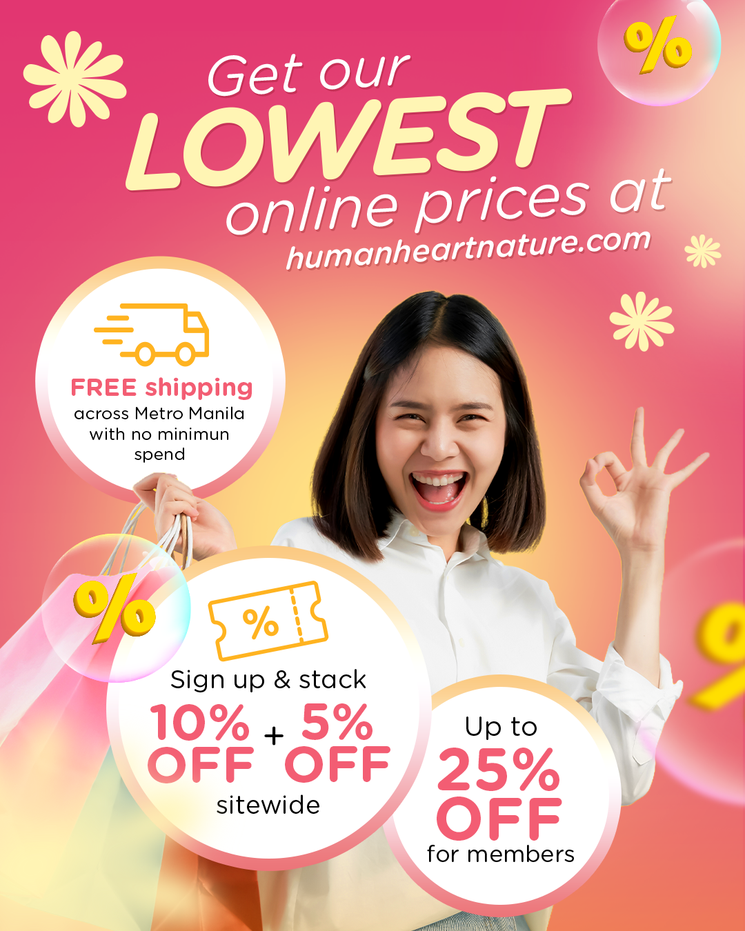Human Heart Nature Facebook ad: Best Price Online Lives Here