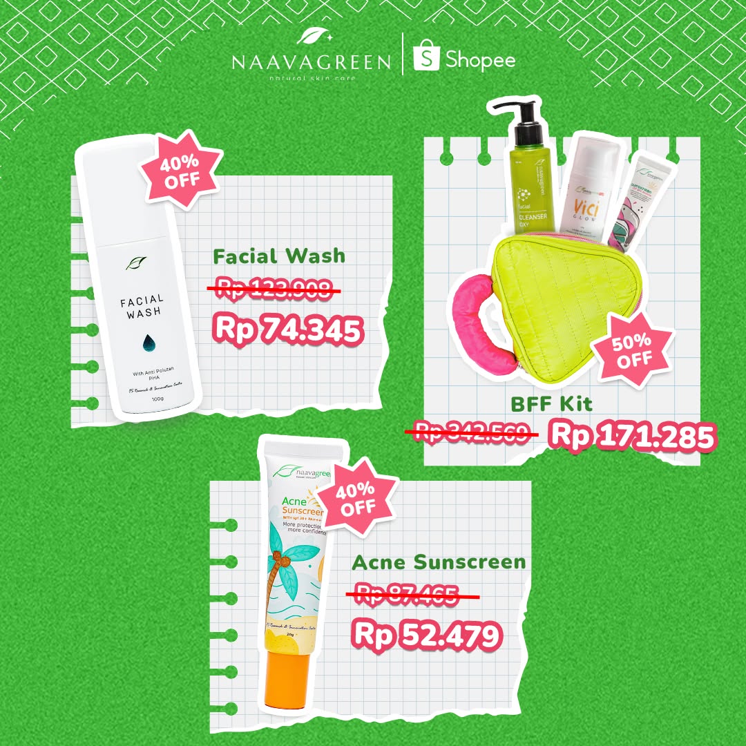 Naavagreen Natural Skincare Facebook ad