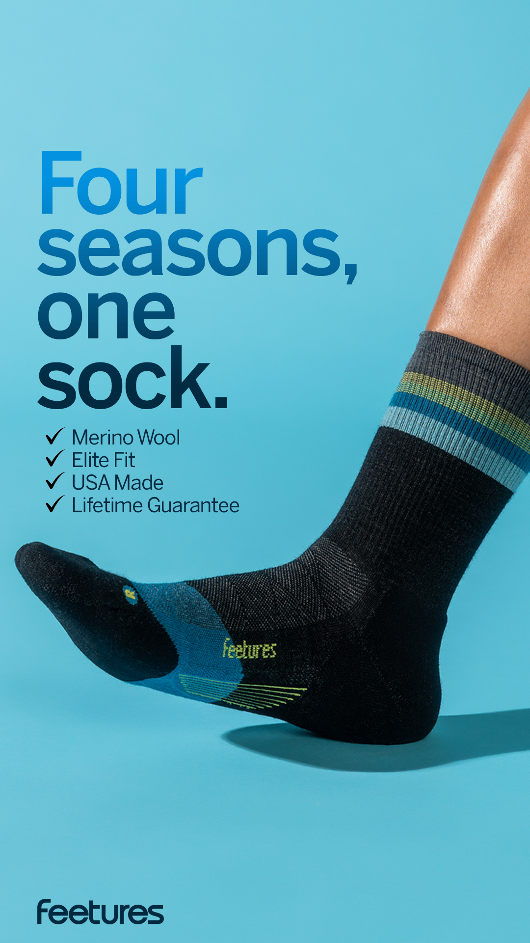 Feetures Facebook ad