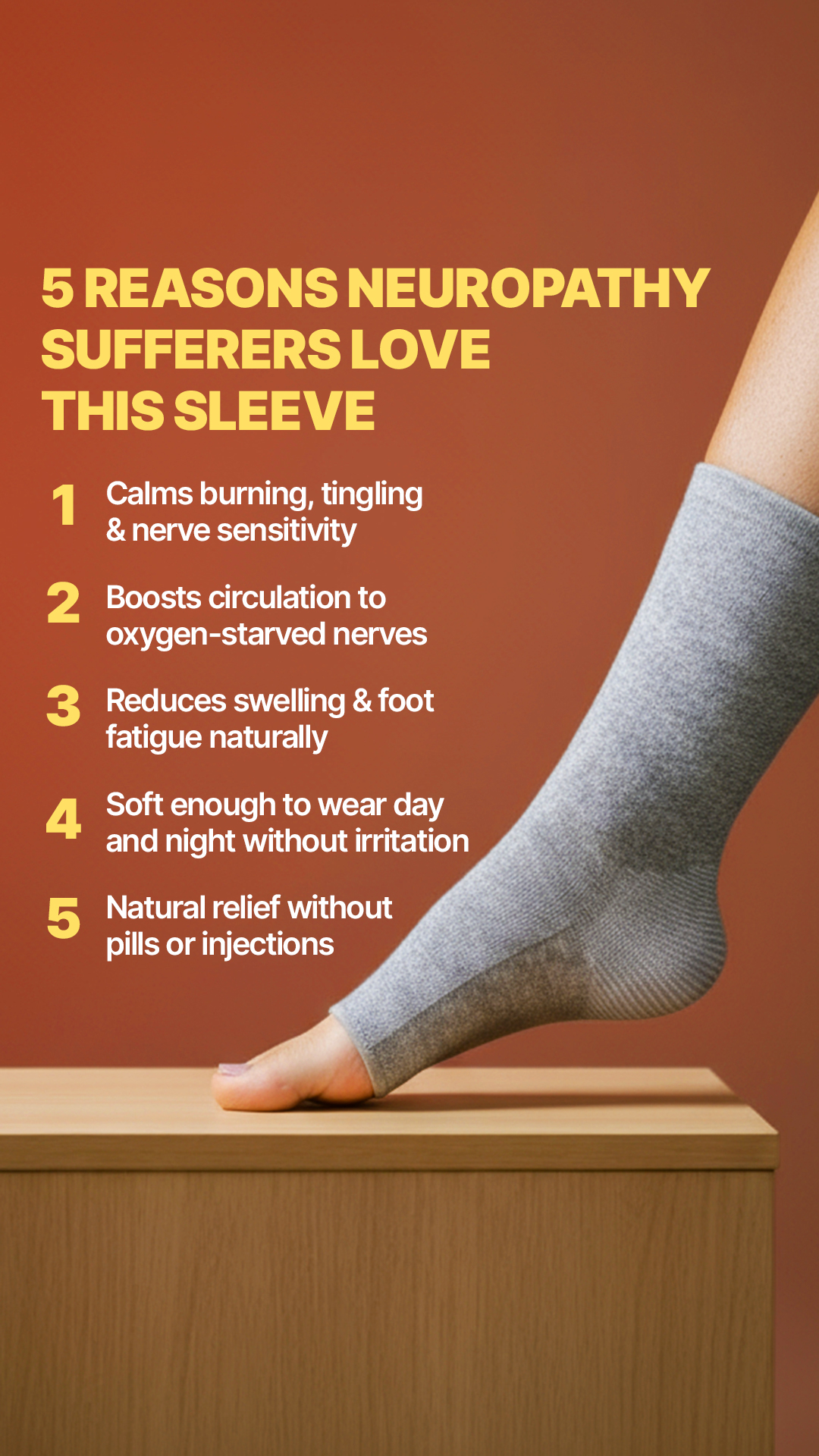 Pure Living Relief Facebook ad