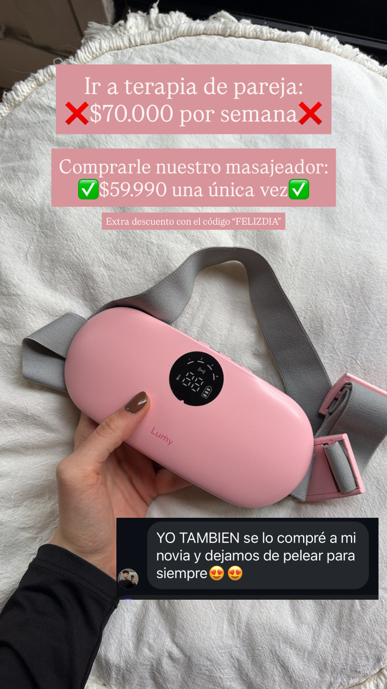 Lumy Facebook ad
