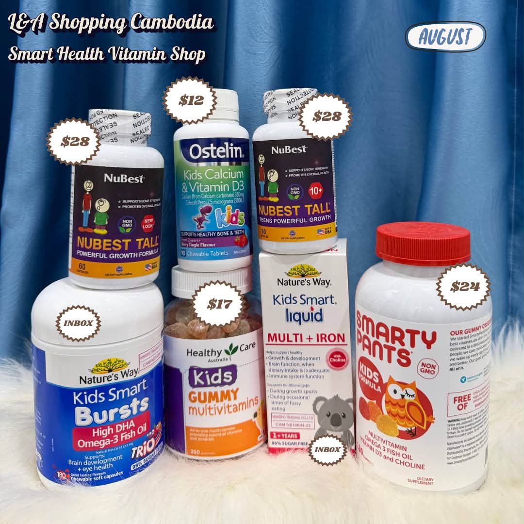 L&A Shopping Cambodia Facebook ad: តោះ! ដាក់កម្ម៉ង់ឥឡូវនេះតាមរយៈ 𝐏𝐚𝐠𝐞 និង…